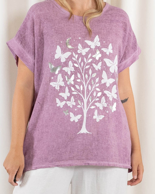 Selma t-shirt, Lilla
