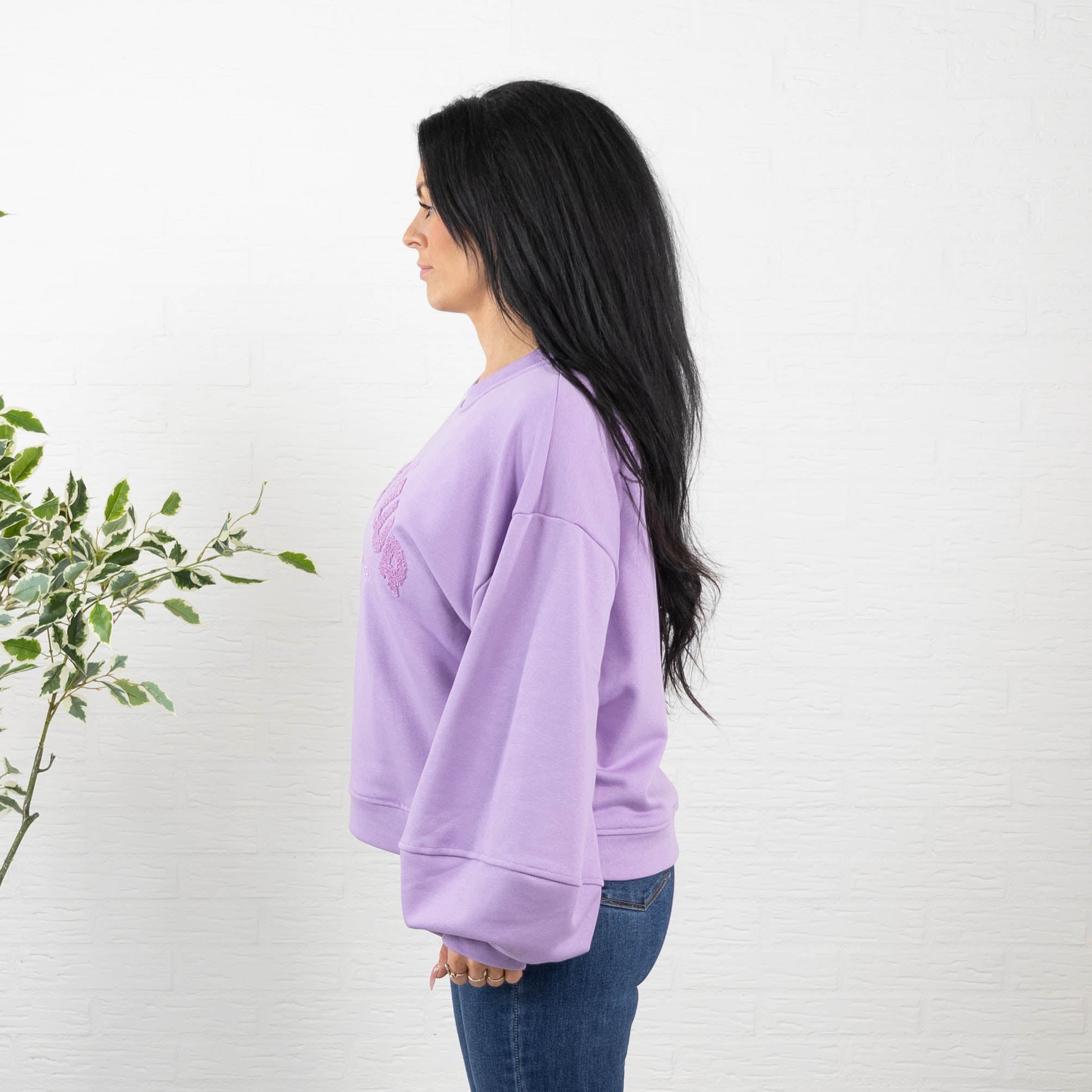 Donna sweatshirt, Lilla