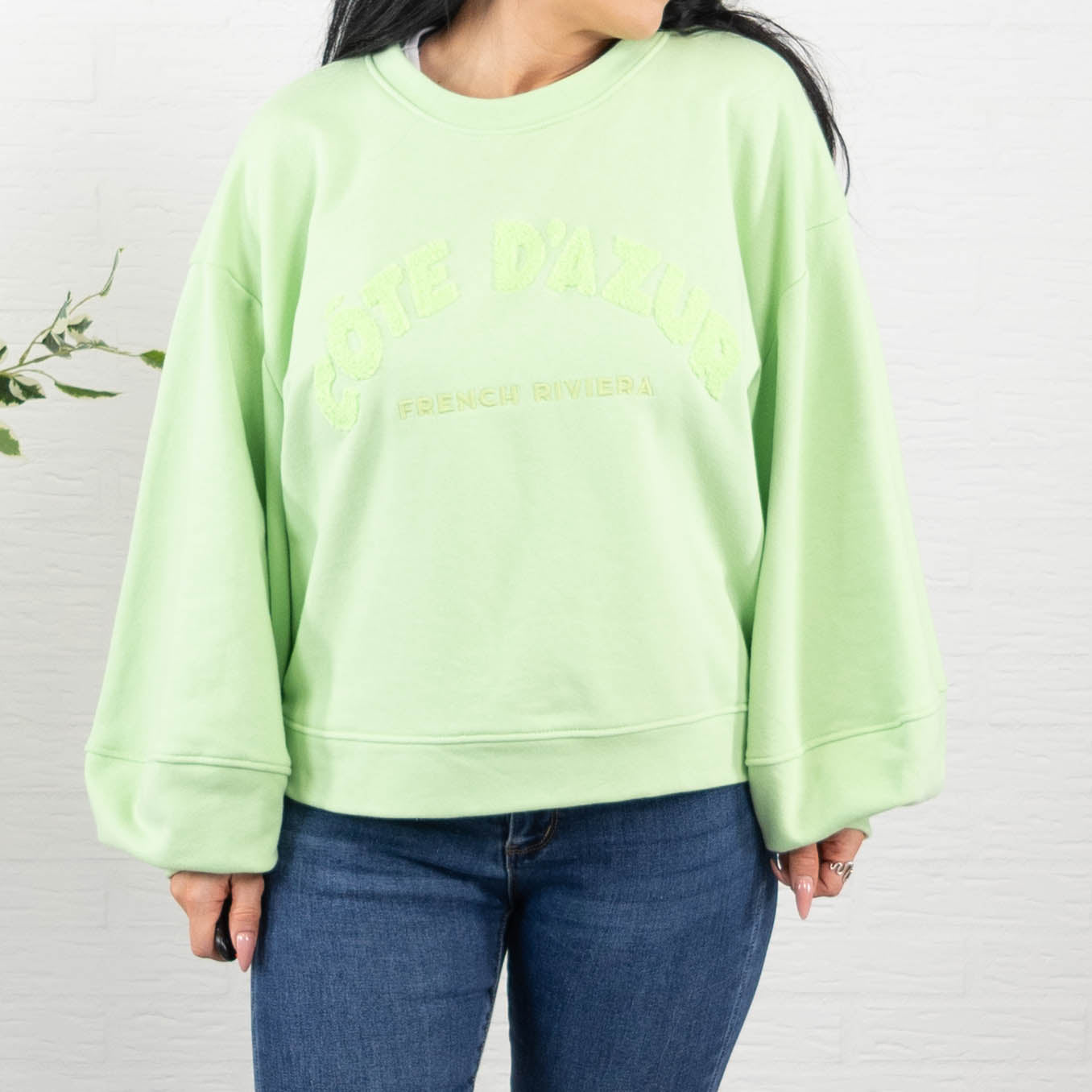 Donna sweatshirt, Grøn