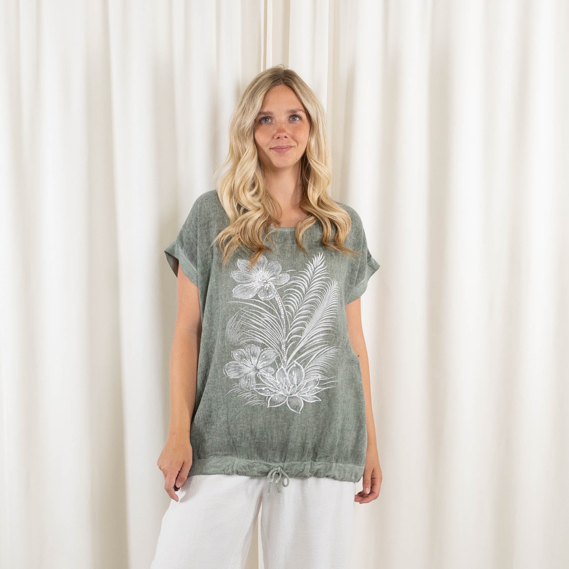 Sussie t-shirt, Khaki