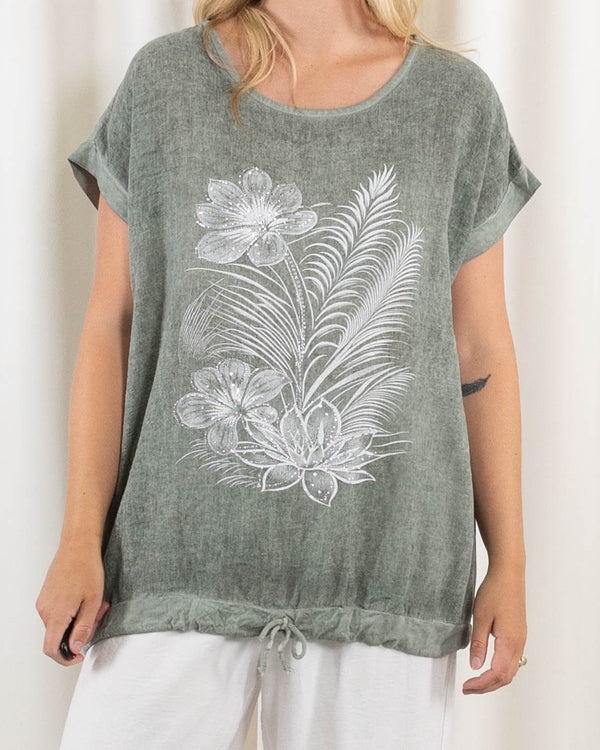 Sussie t-shirt, Khaki