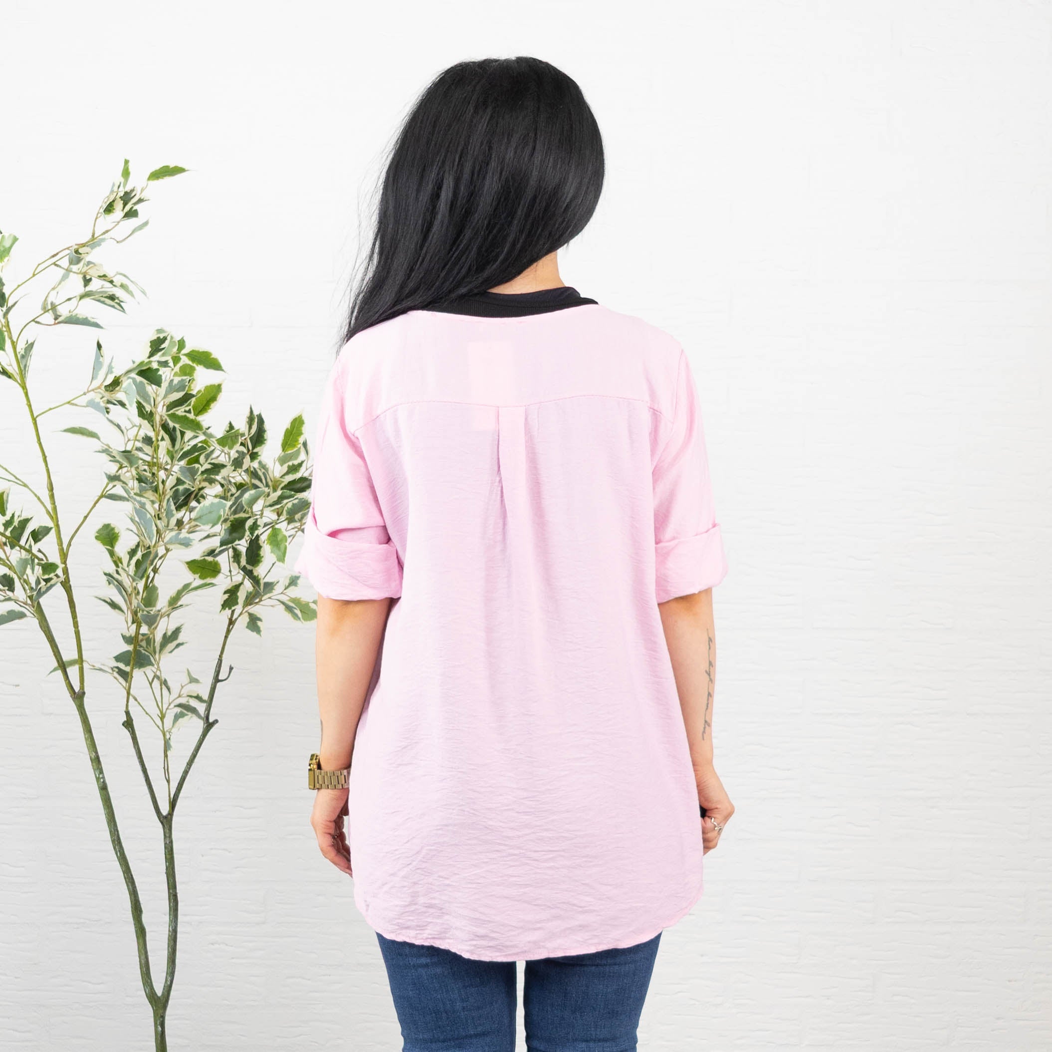 Bitten overdel, Lyserød