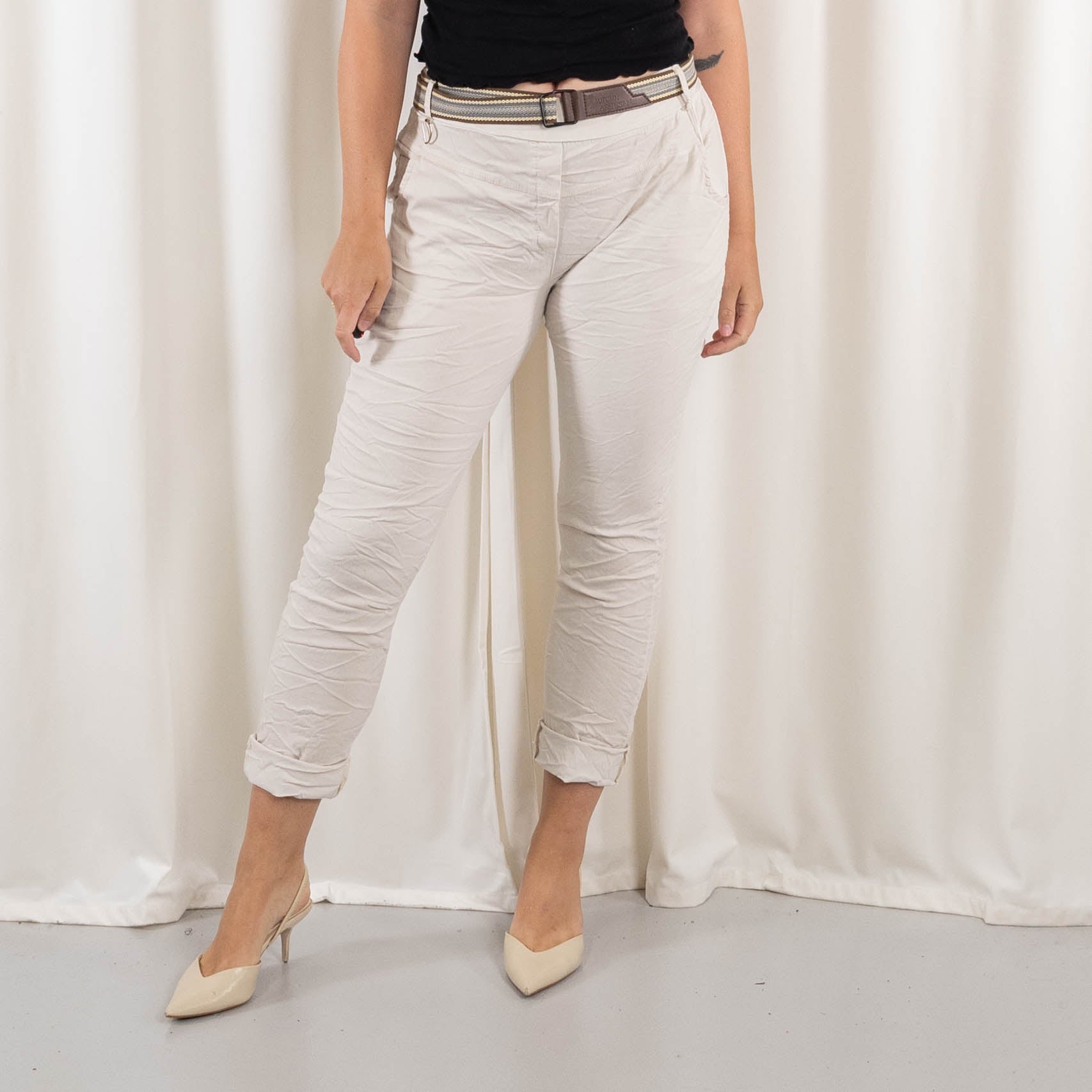 Blast bukser, Beige