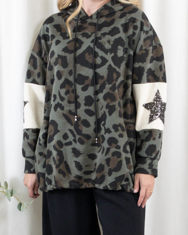 Valentina sweatshirt, Miligrøn