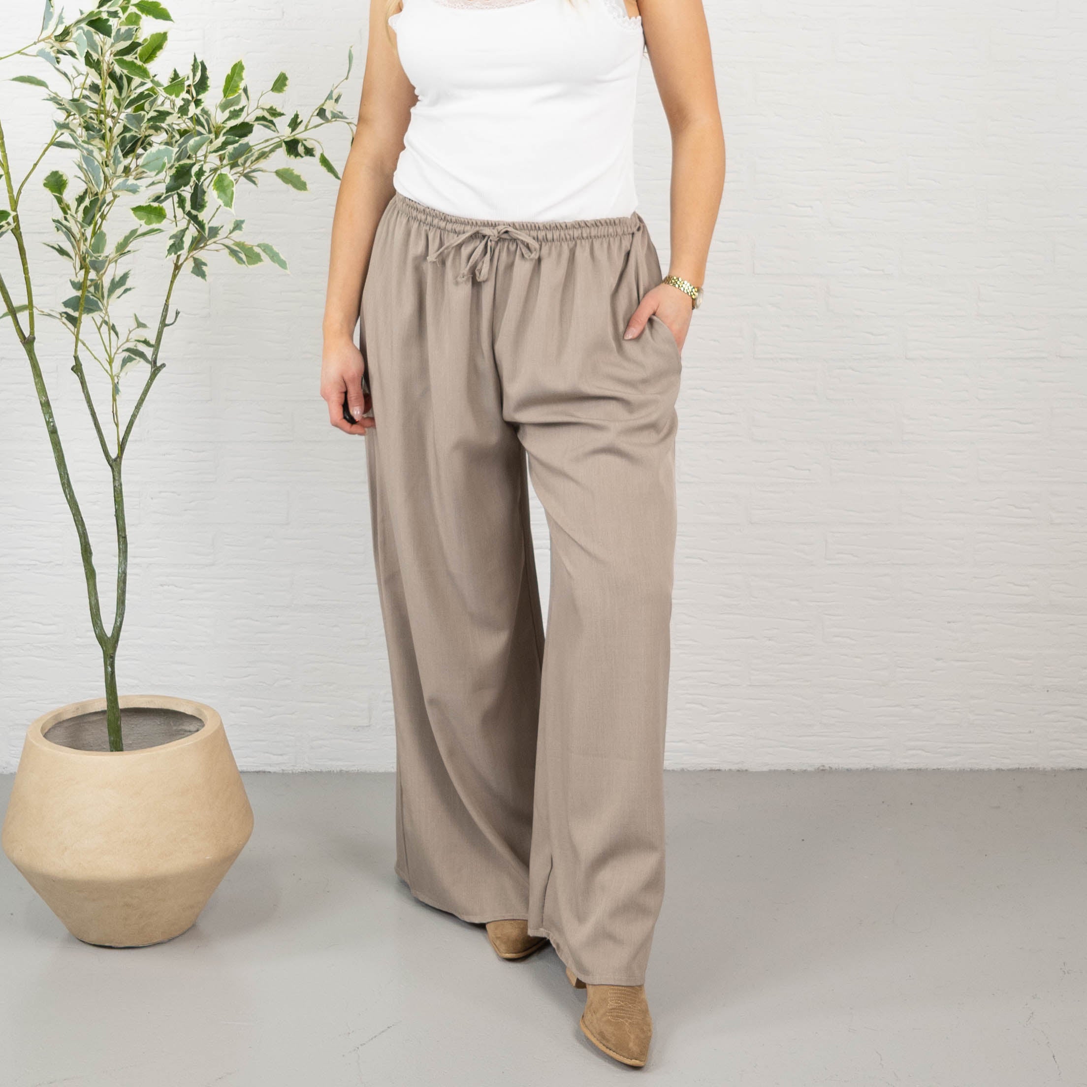 Sandra bukser, Beige