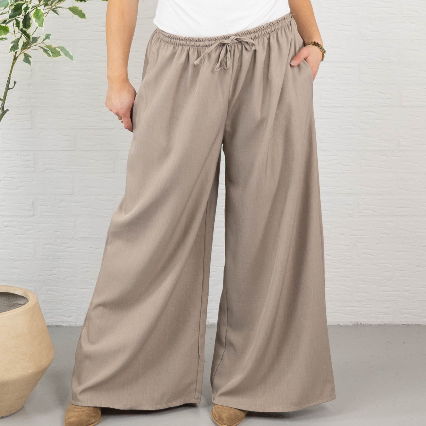 Sandra bukser, Beige