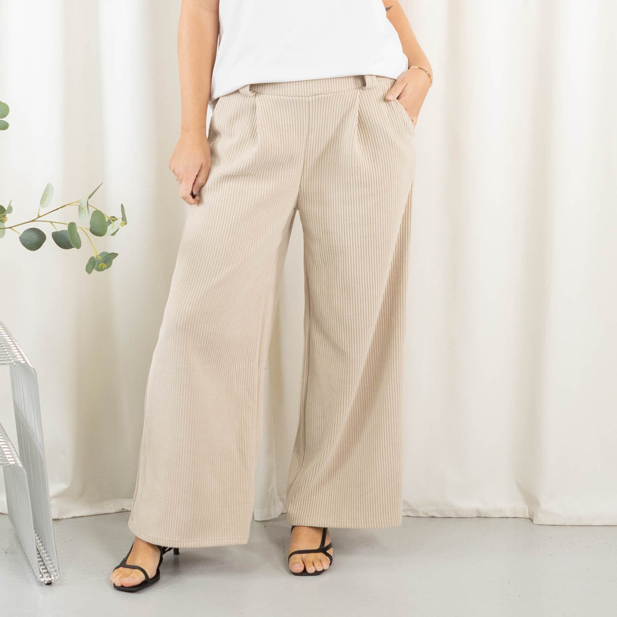 Pandora bukser, Beige