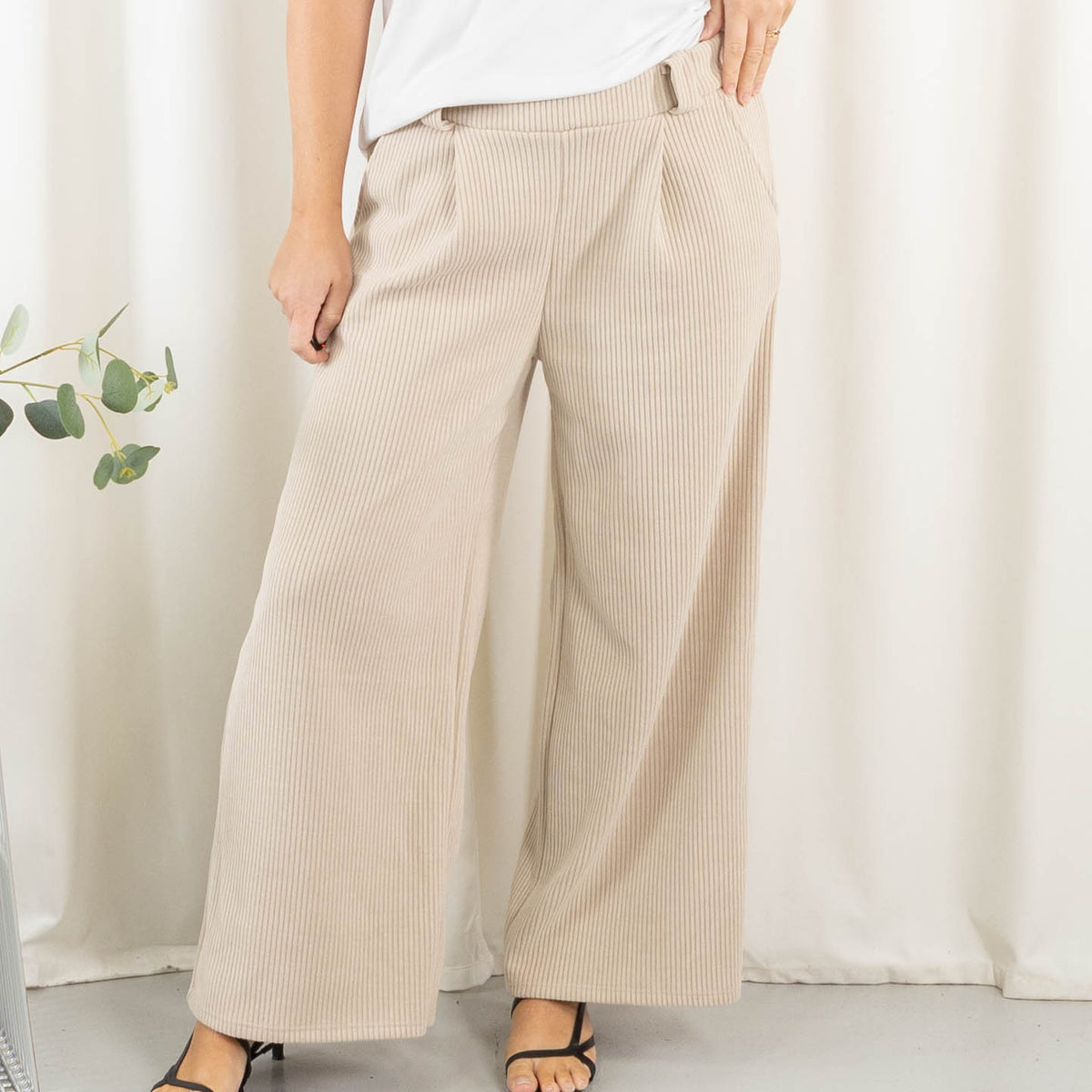 Pandora bukser, Beige