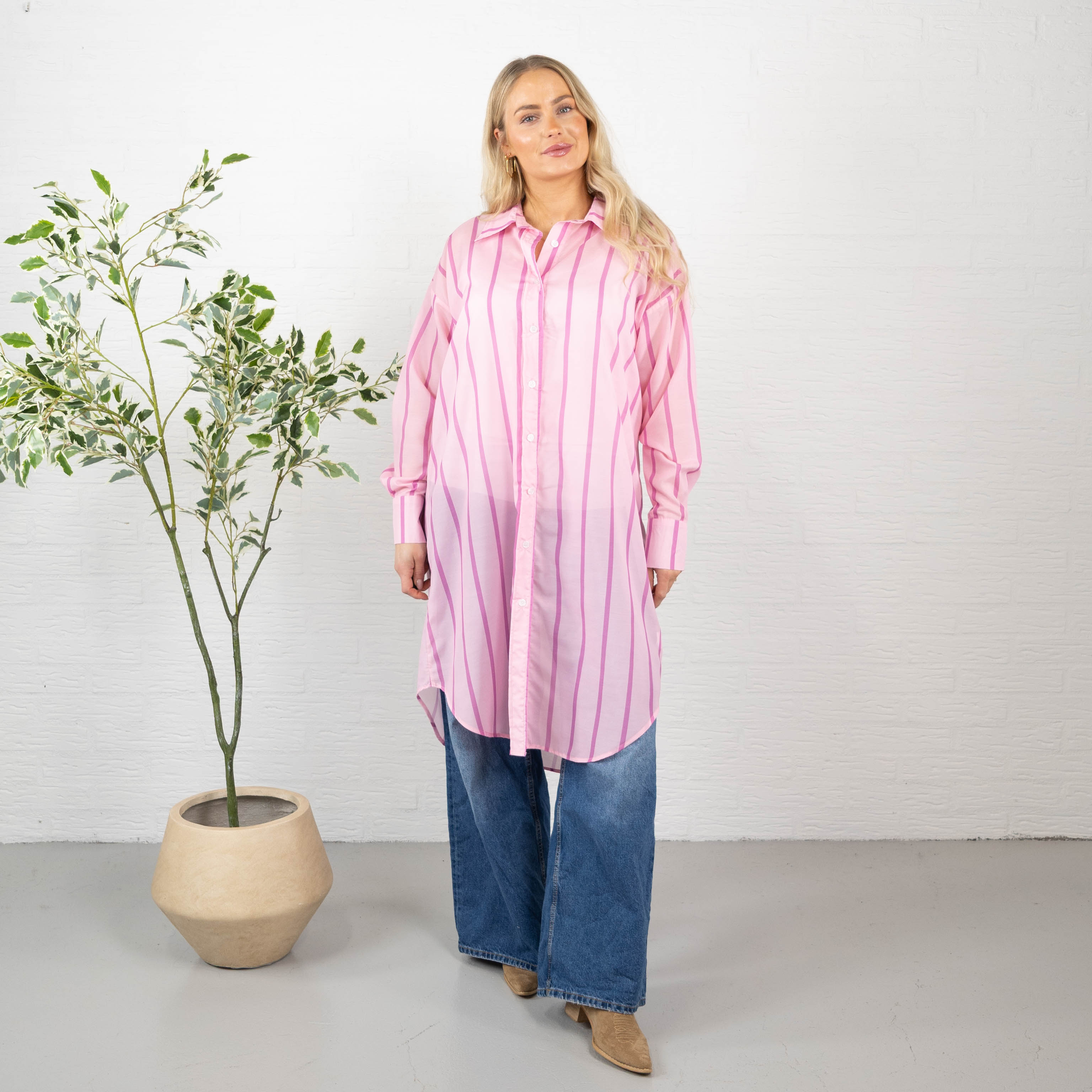 Marilyn skjorte, Pink