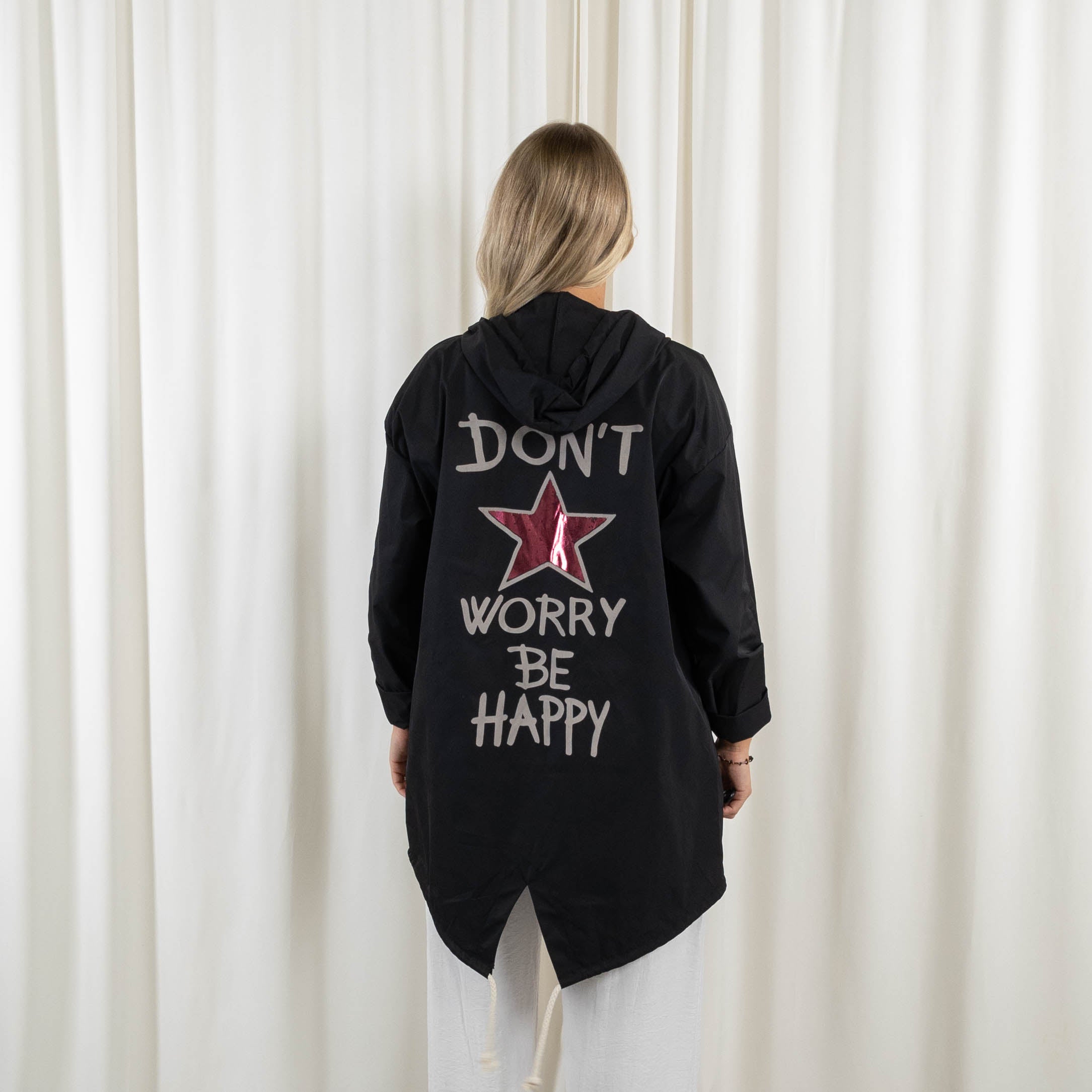 Happy jakke, Sort