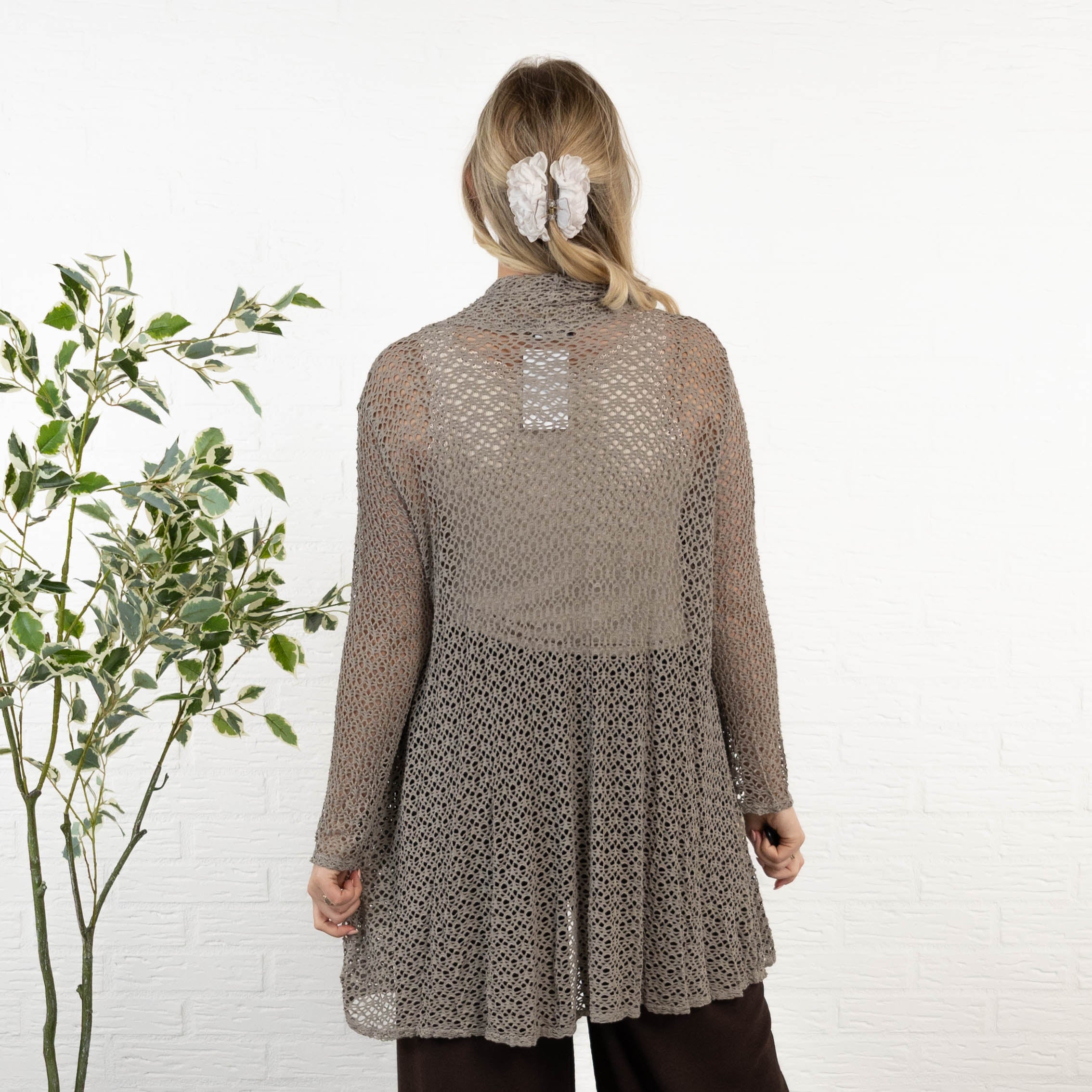 Paege cardigan, Taupe
