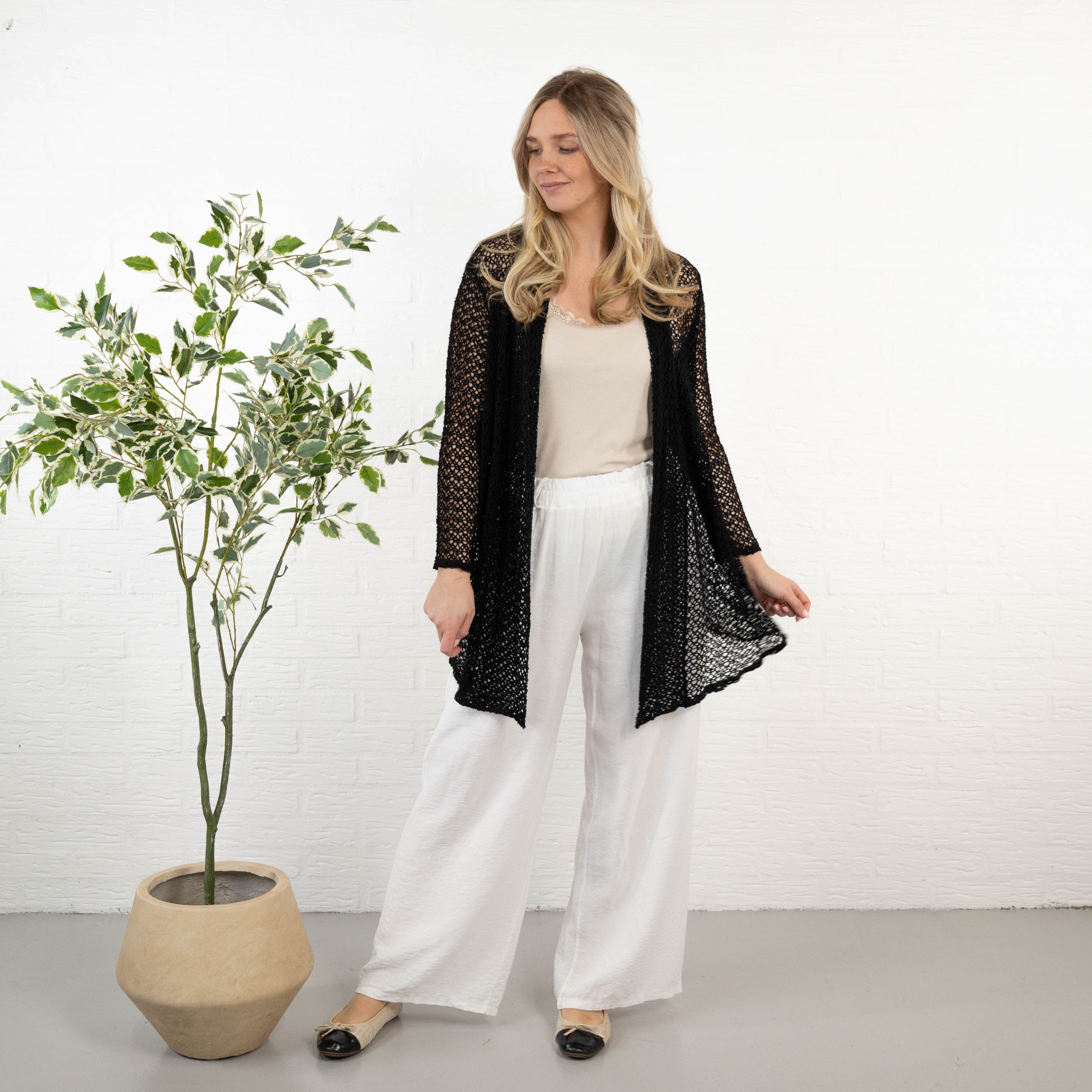 Paege cardigan, Sort