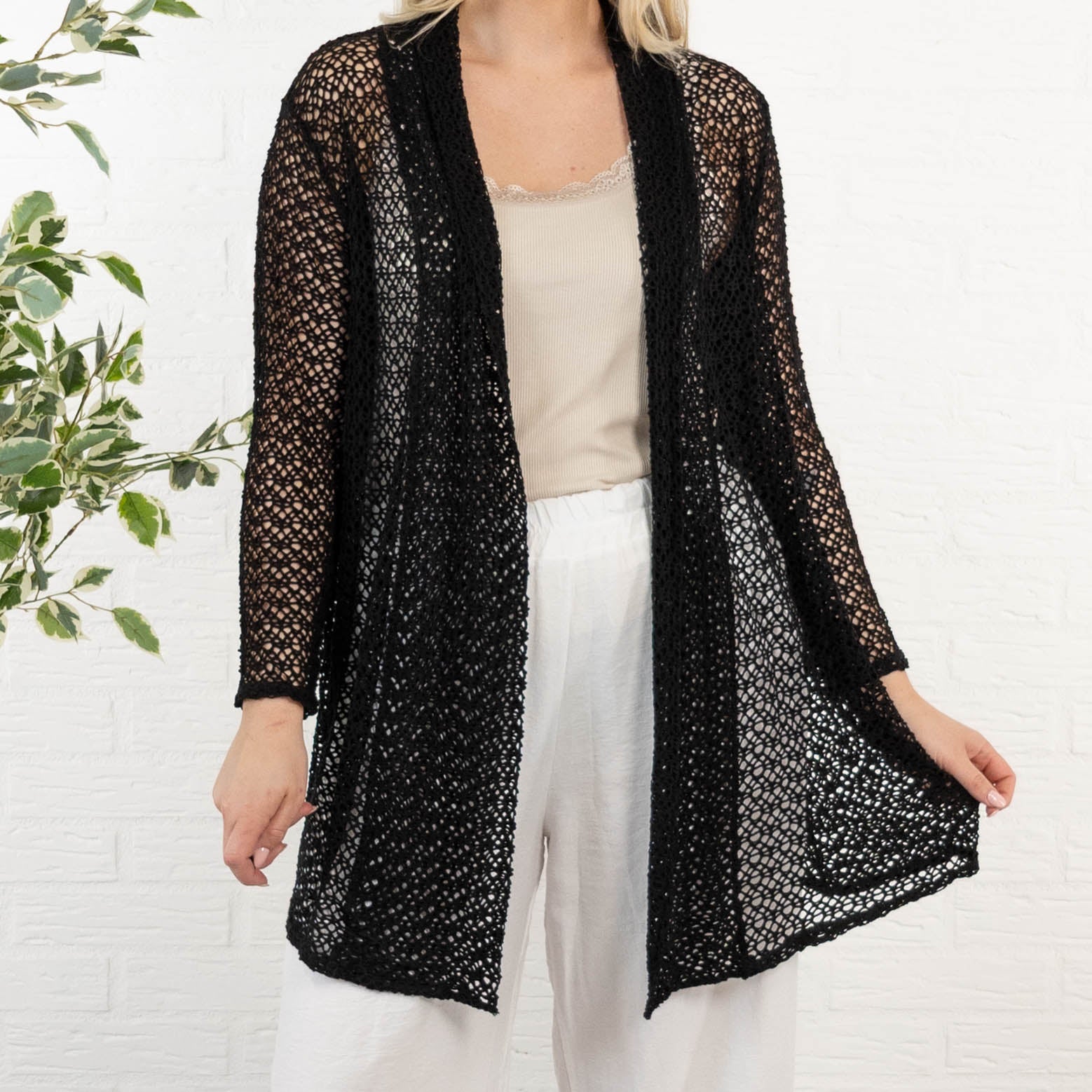 Paege cardigan, Sort