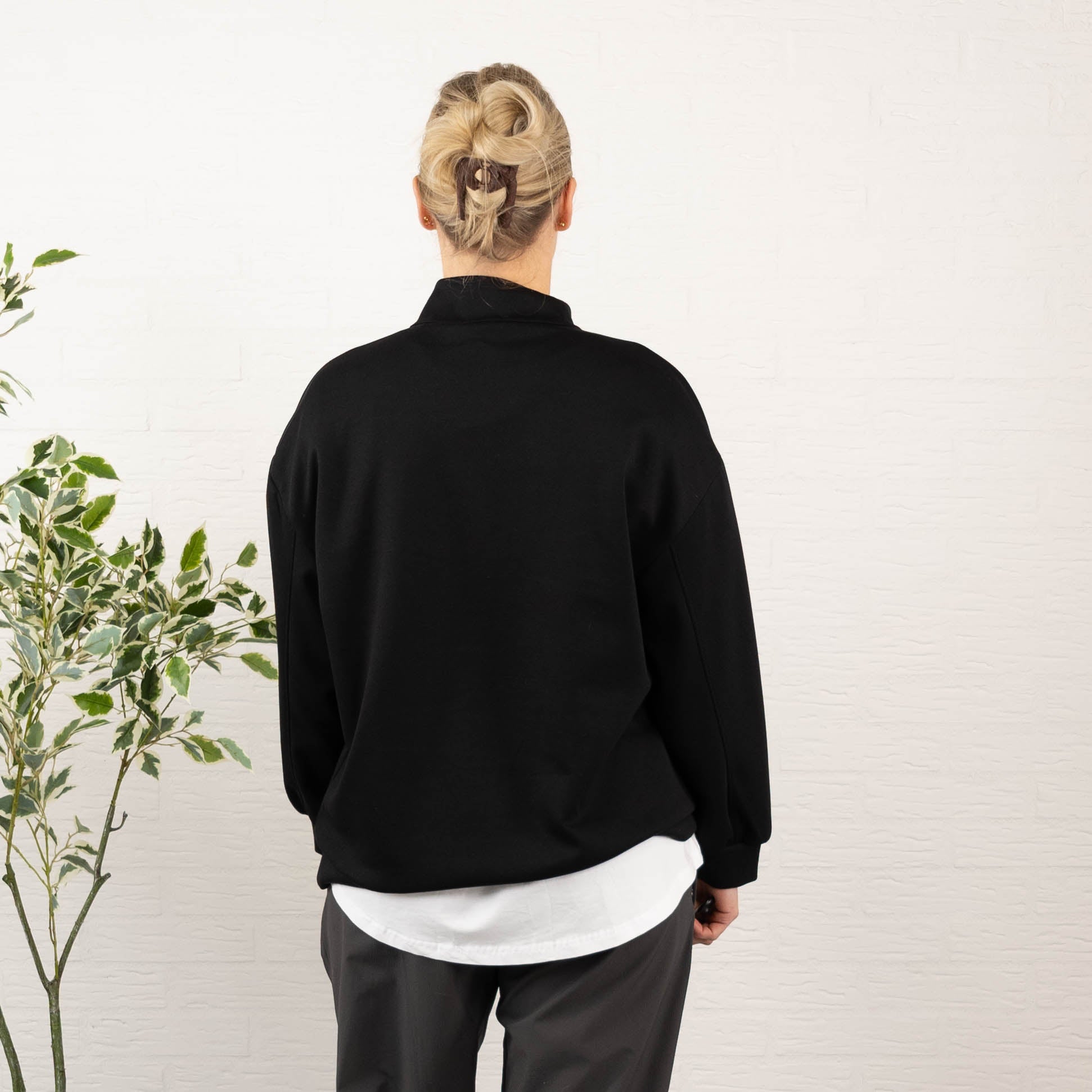 New York sweatshirt, Sort