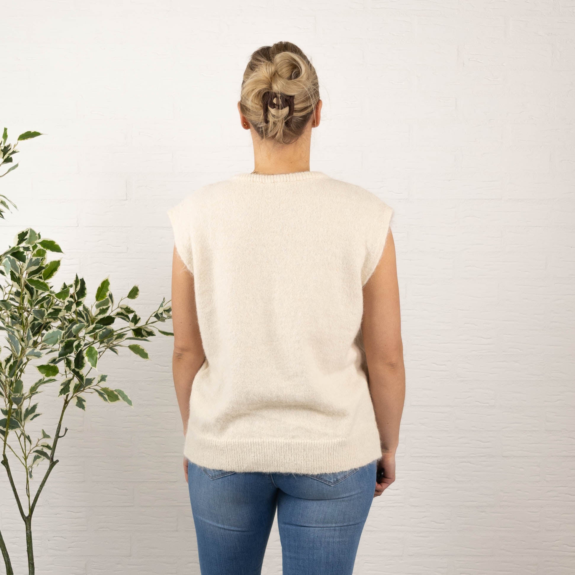 Emma vest, Beige