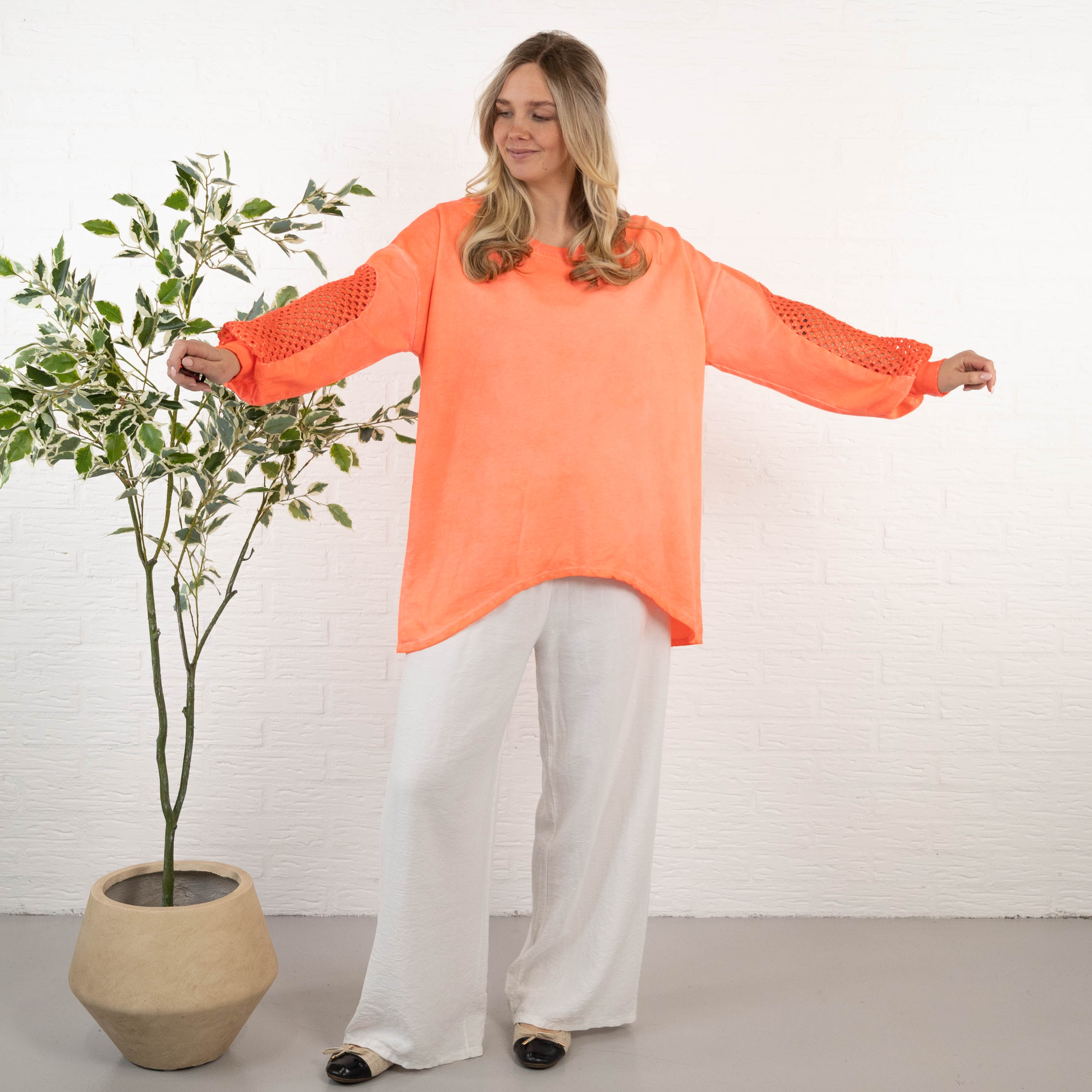 Sharon sweatshirt, Koral