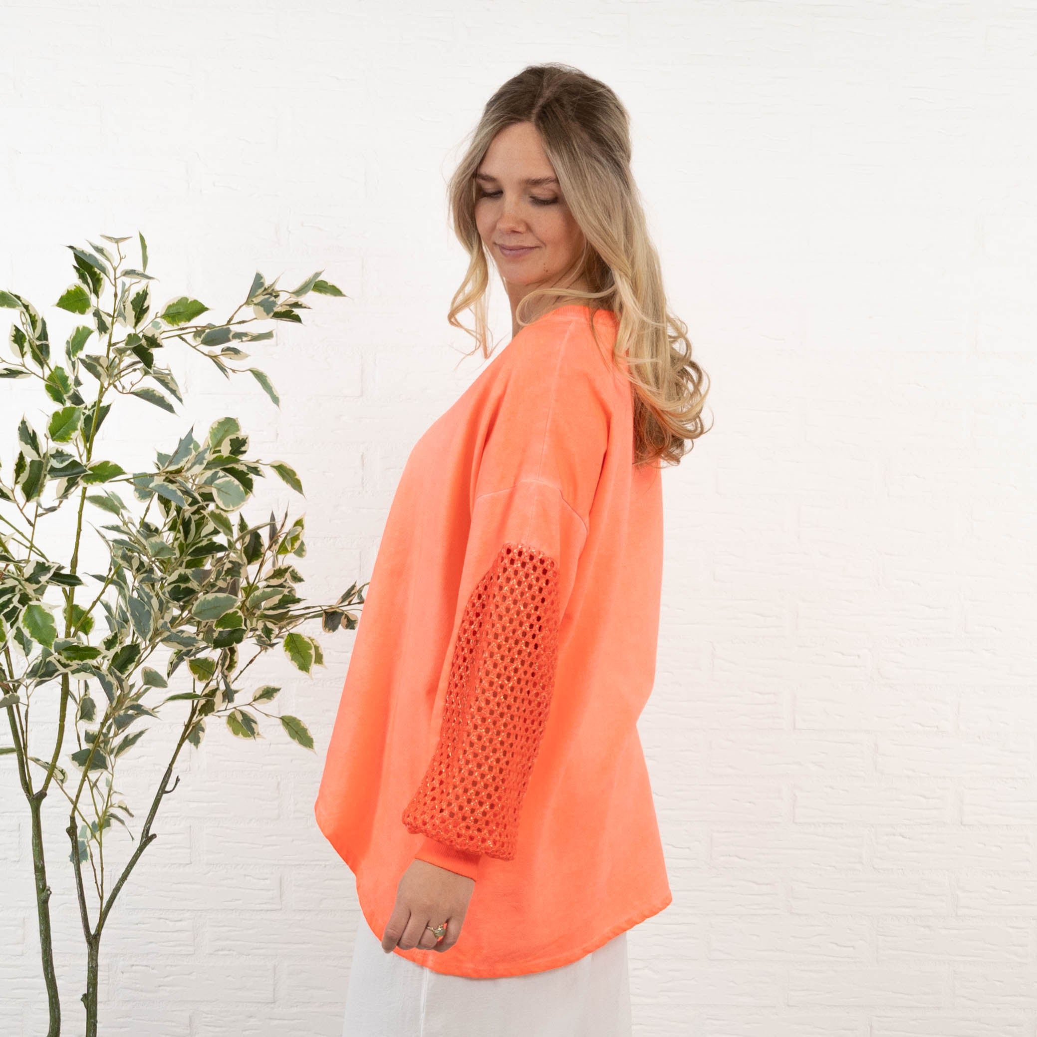 Sharon sweatshirt, Koral