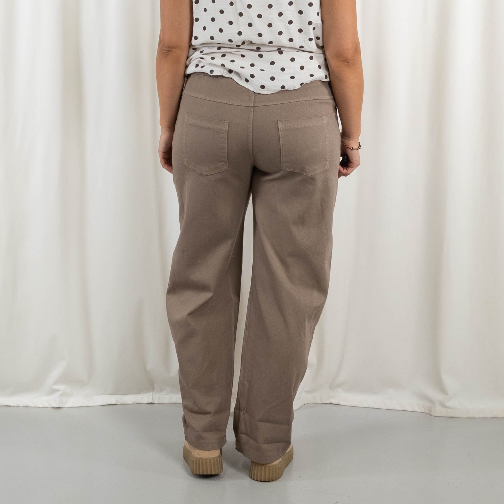 Solsten bukser, Taupe
