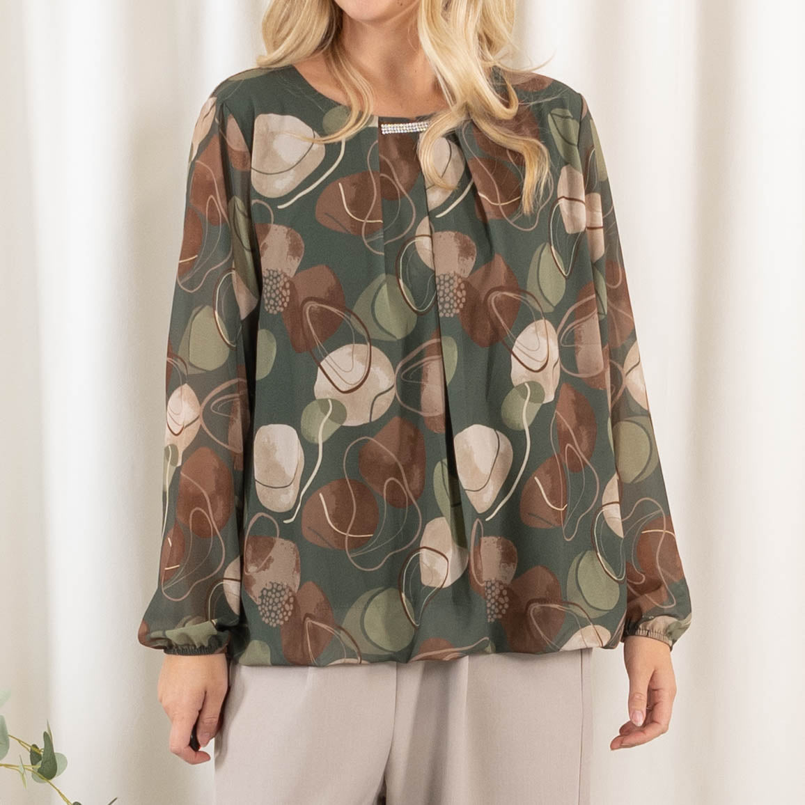 Flora overdel, Khaki