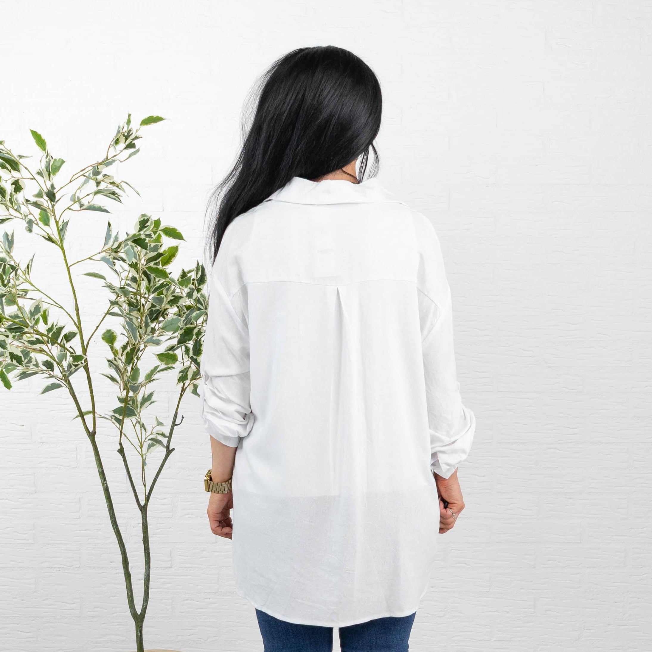 Denise skjorte, Hvid