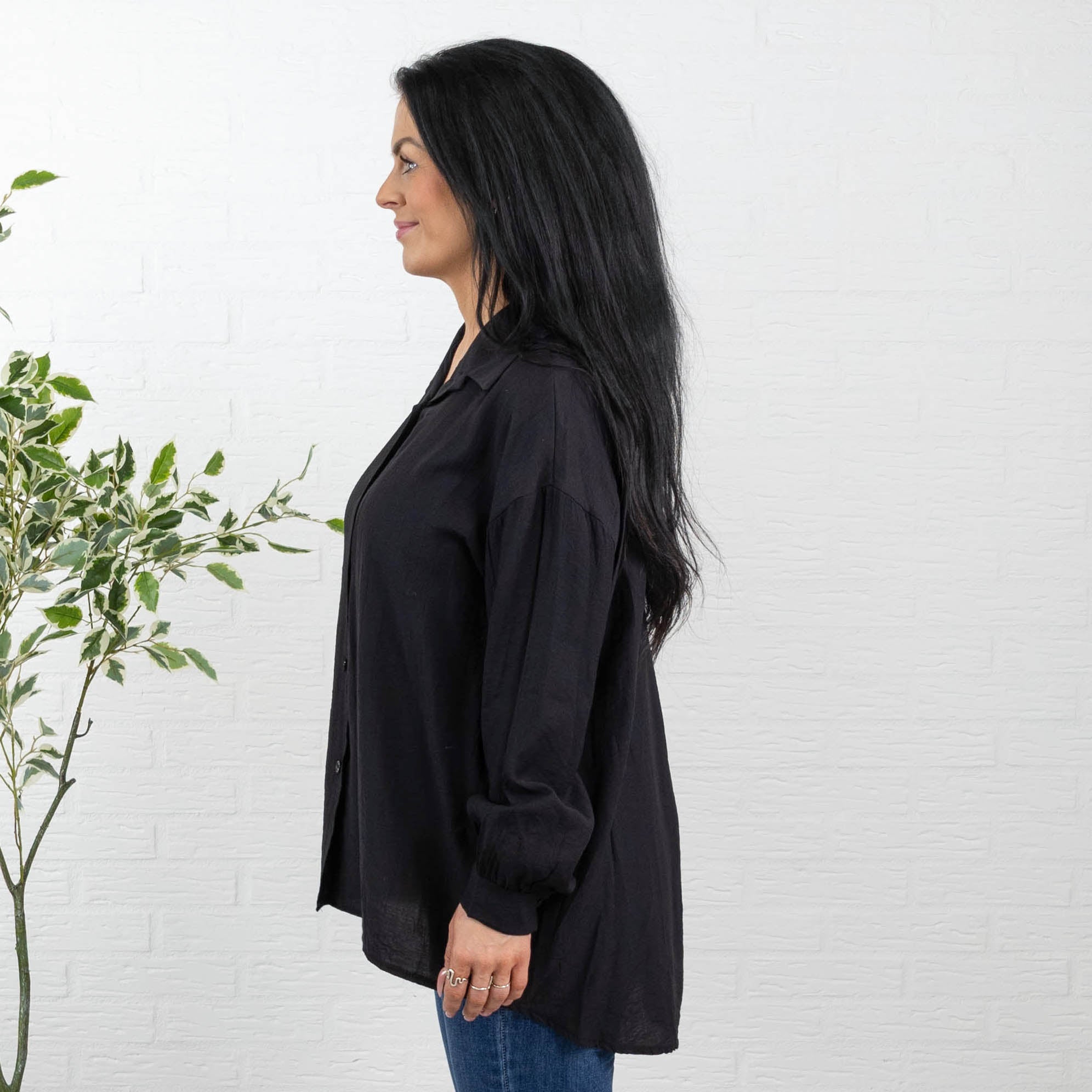 Jane skjorte, Sort