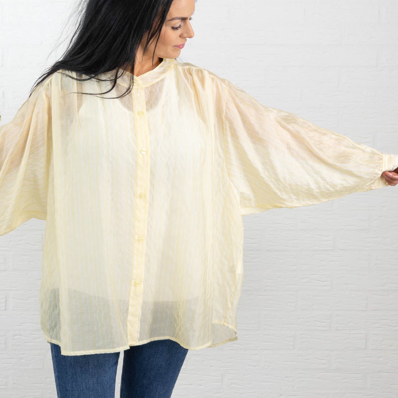 Leslie skjorte, Gul