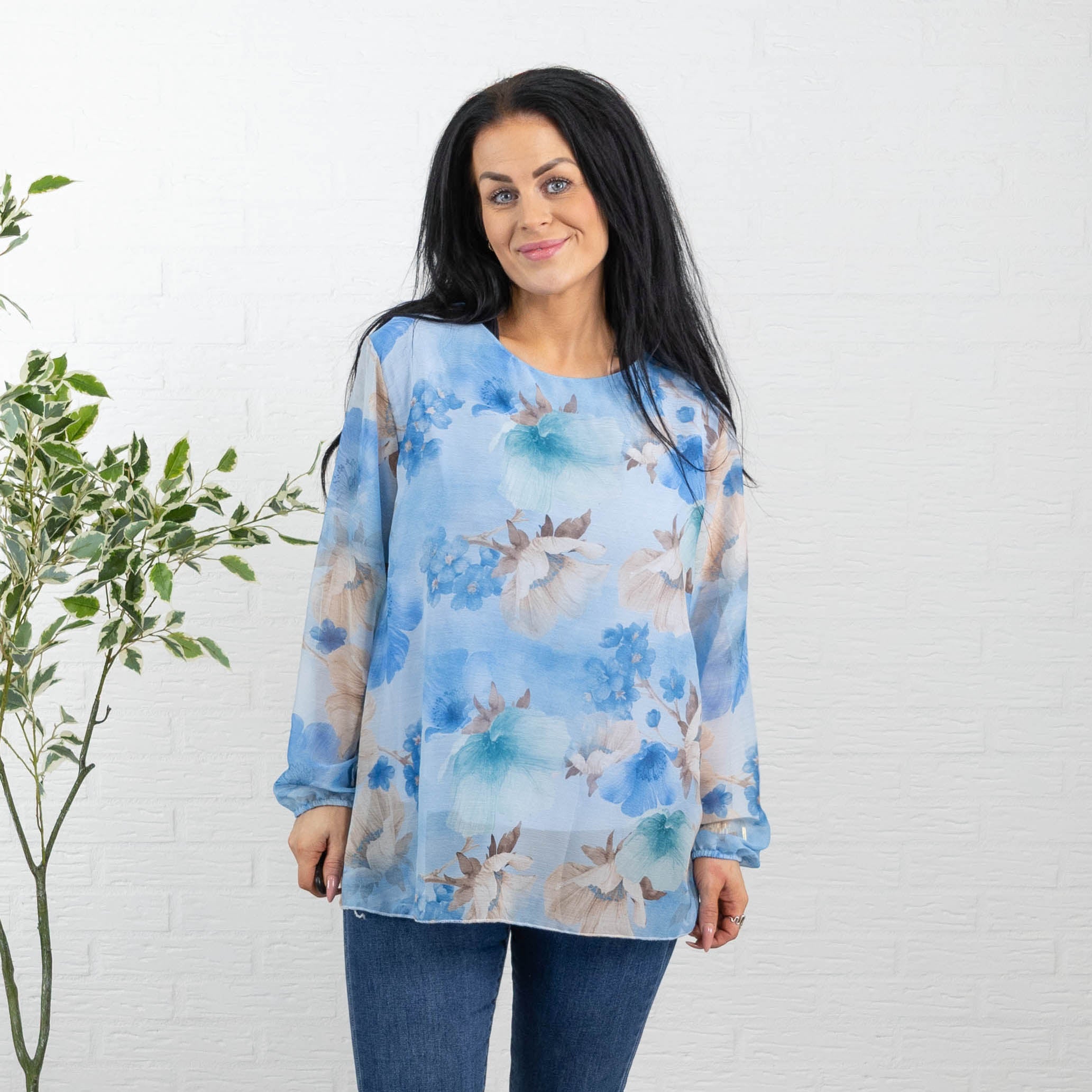 Deborah overdel, Lyseblå