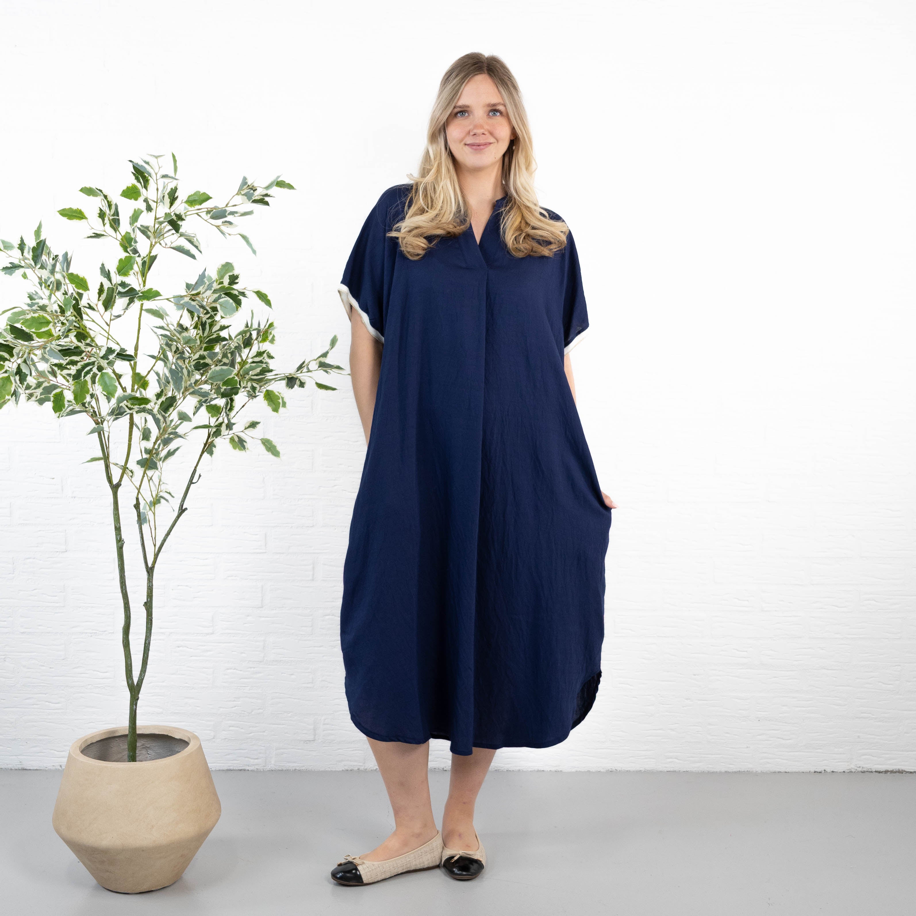 Henriette kjole, Navy