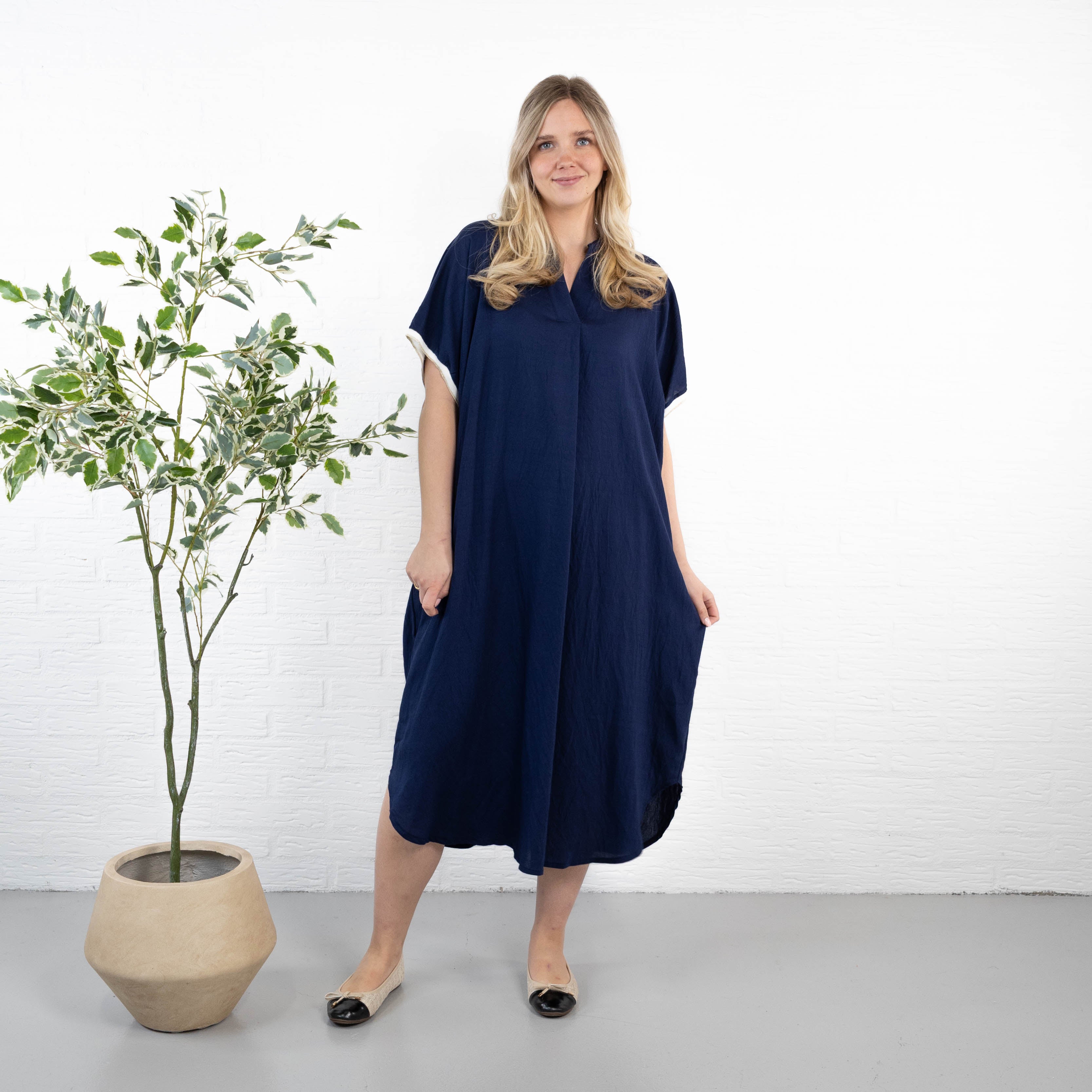 Henriette kjole, Navy