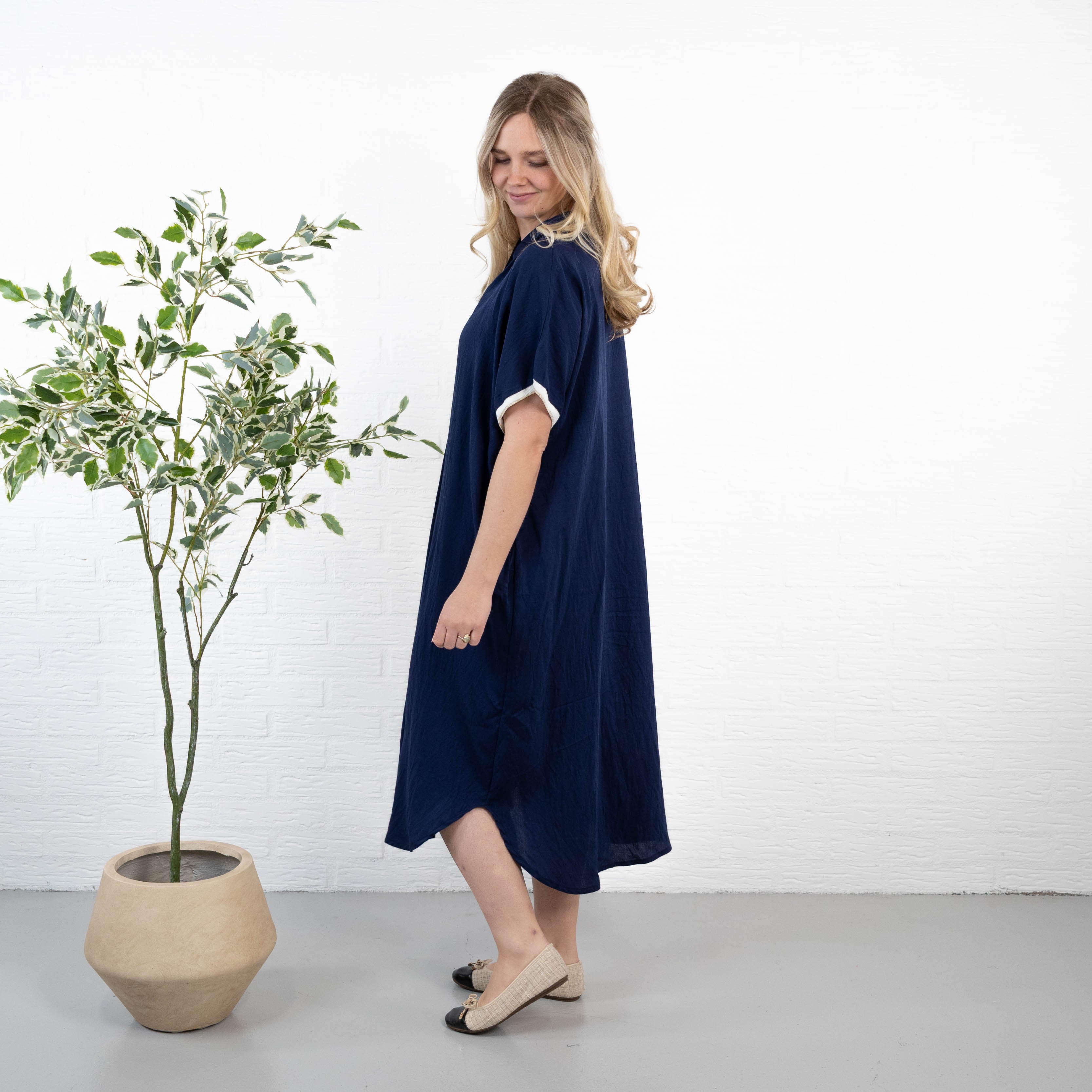 Henriette kjole, Navy