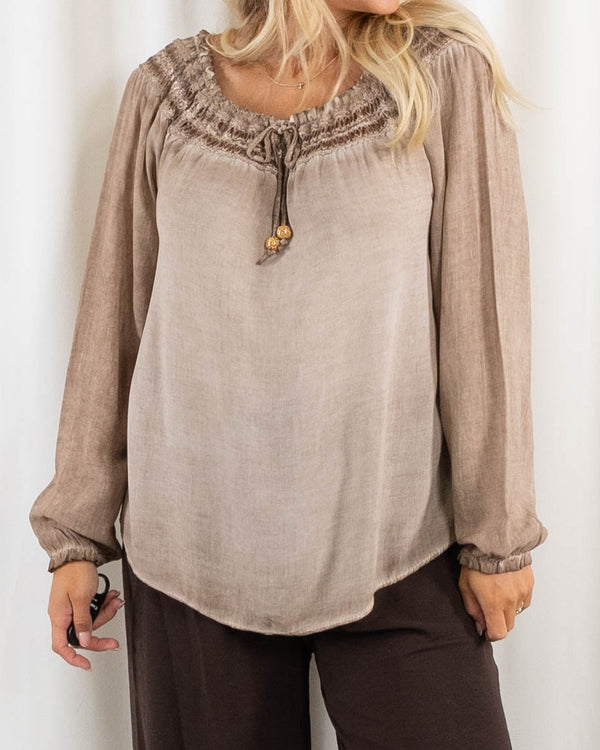 Lajla overdel, Taupe