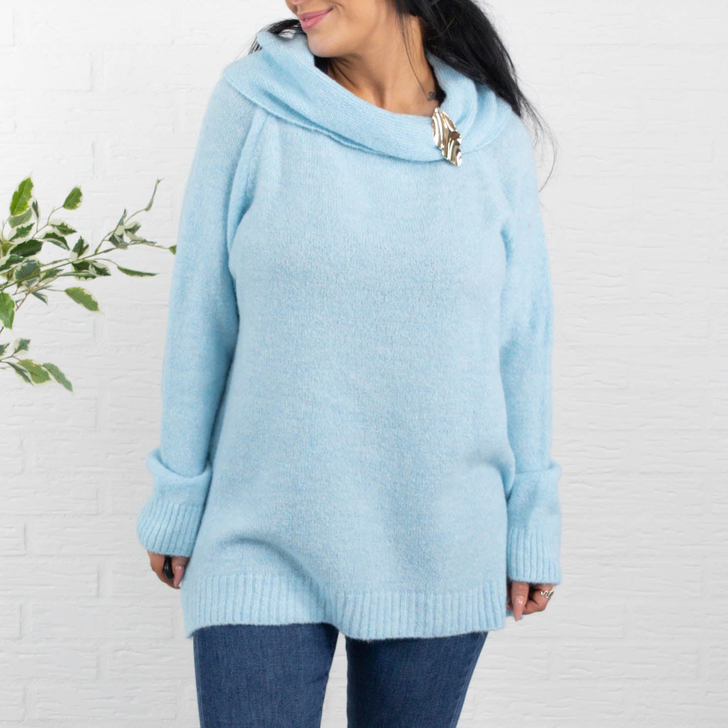 Lola strik, Lyseblå