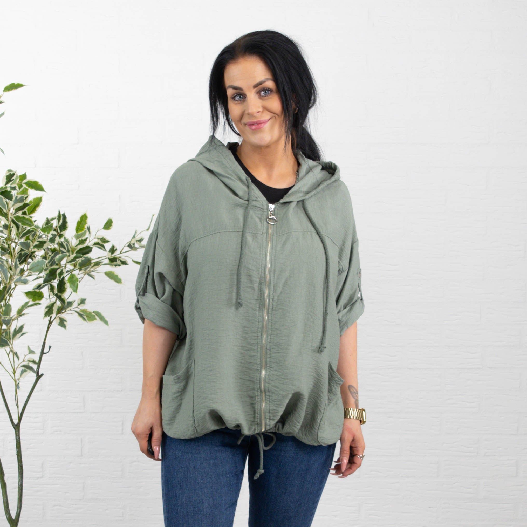 Jenny cardigan, Khaki