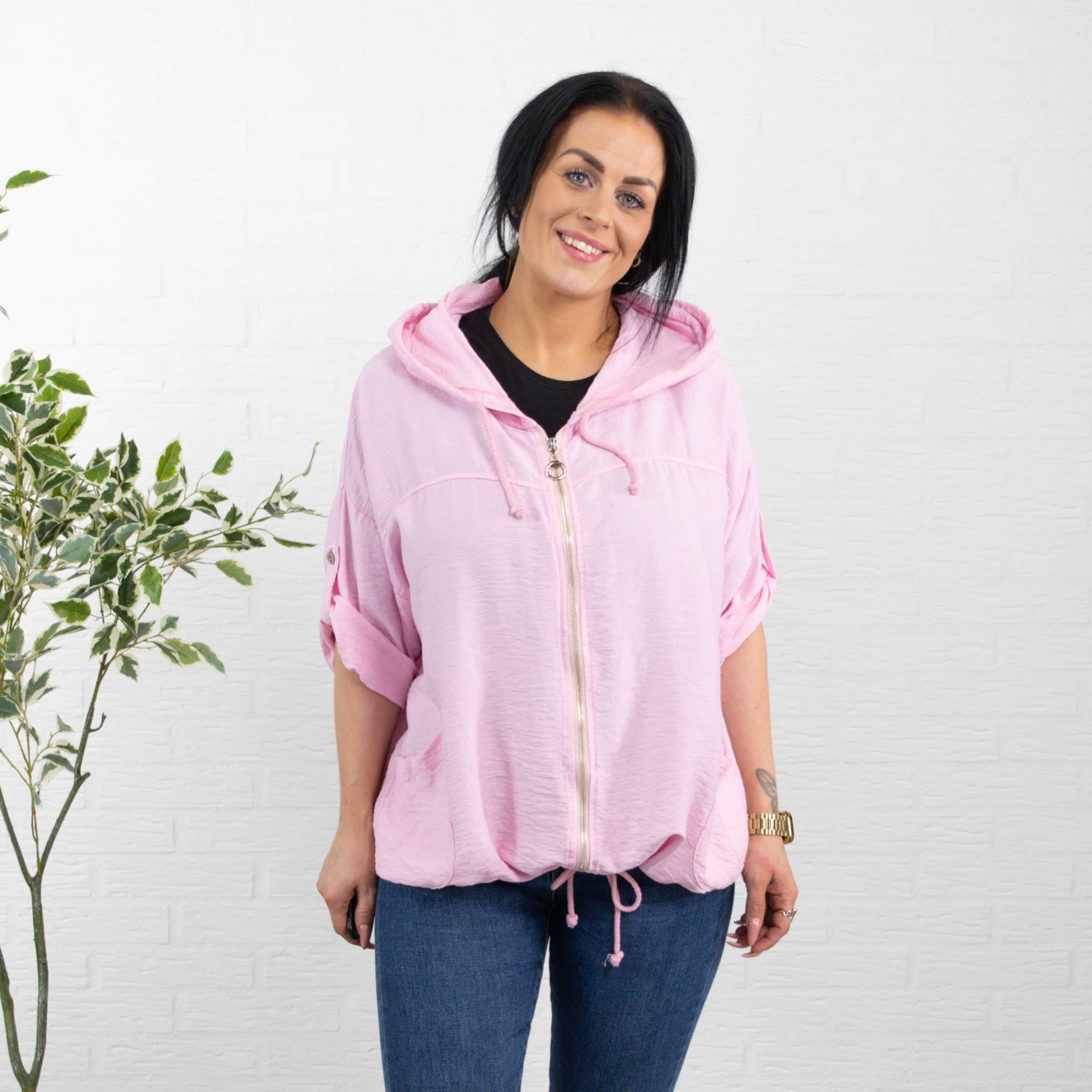 Jenny cardigan, Lyserød