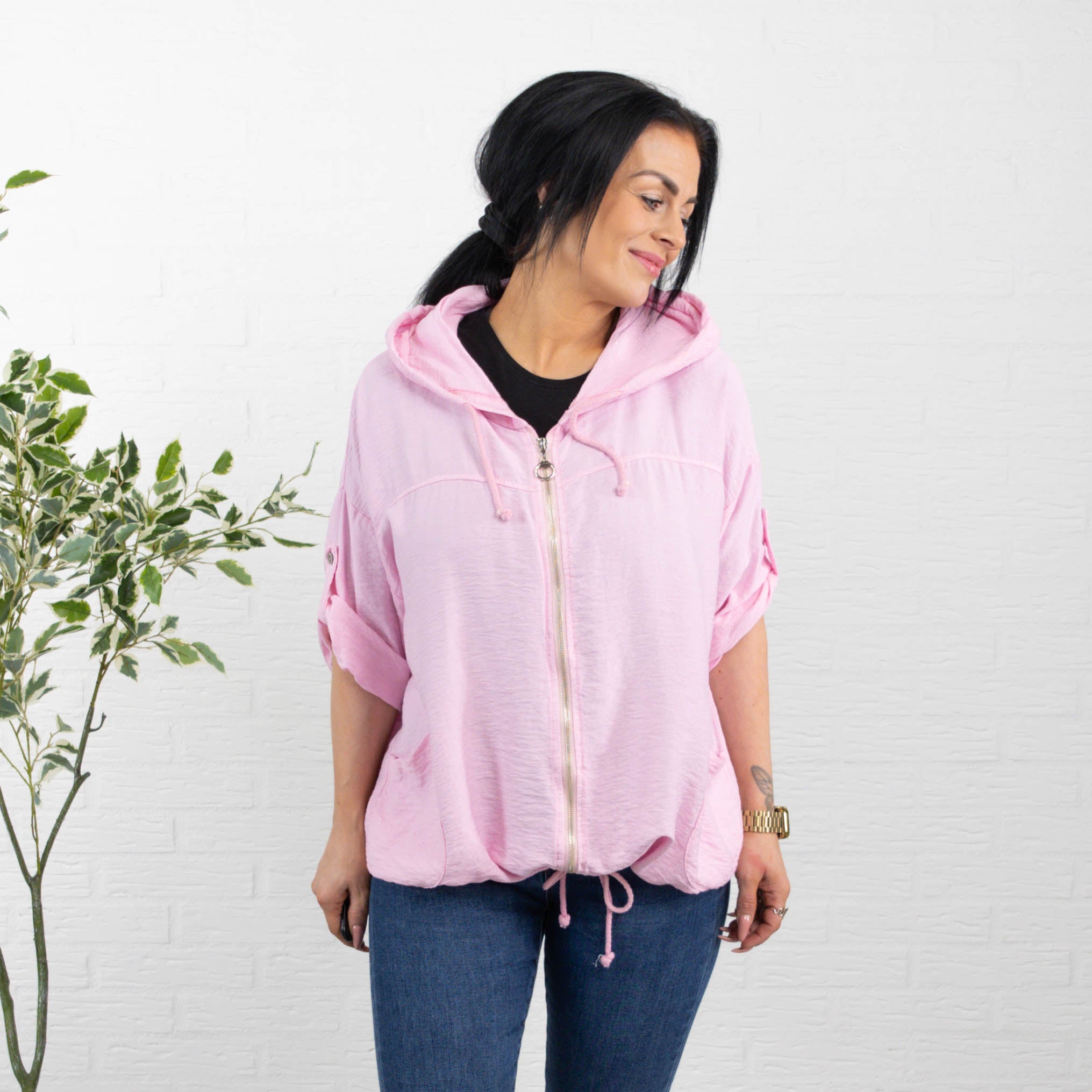 Jenny cardigan, Lyserød