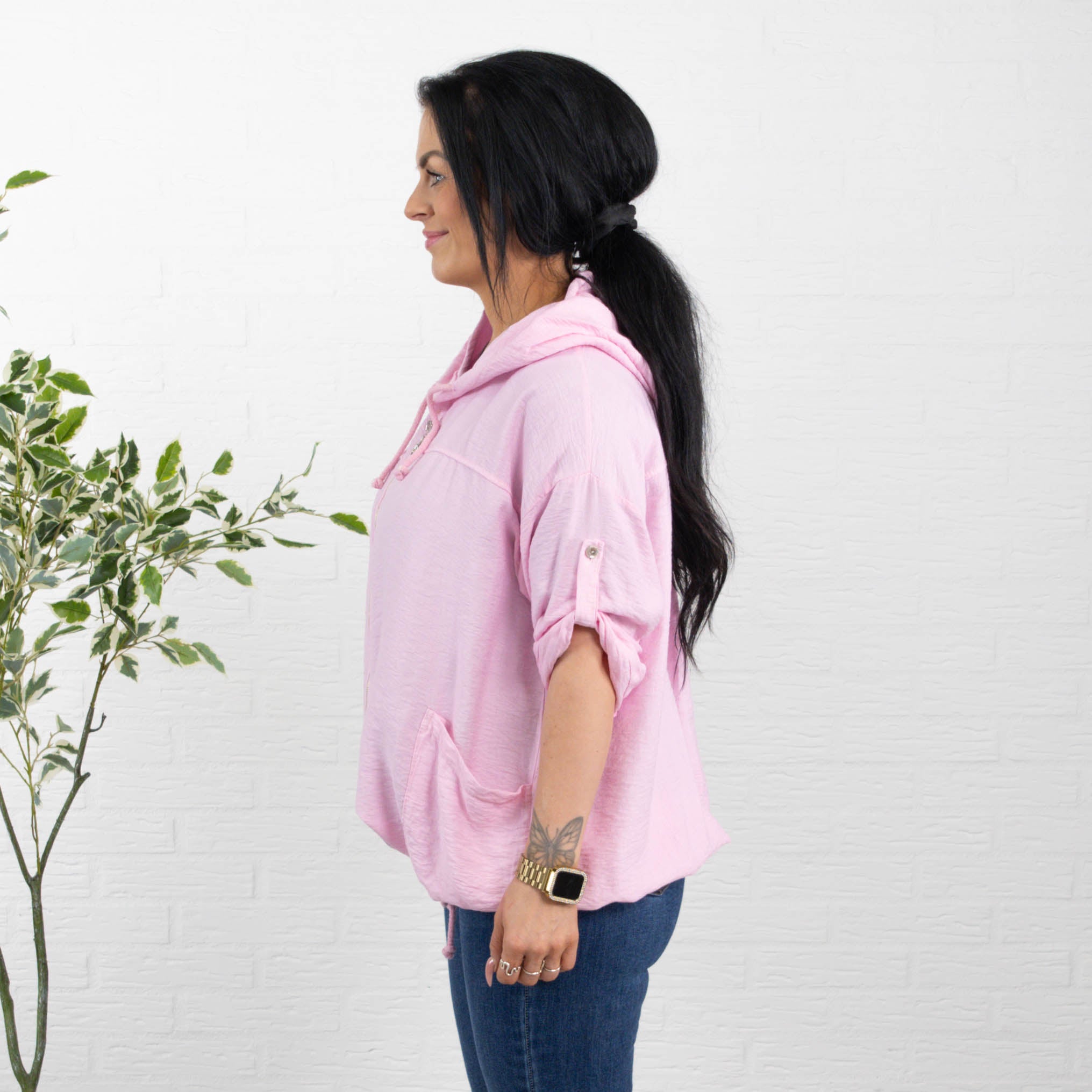 Jenny cardigan, Lyserød