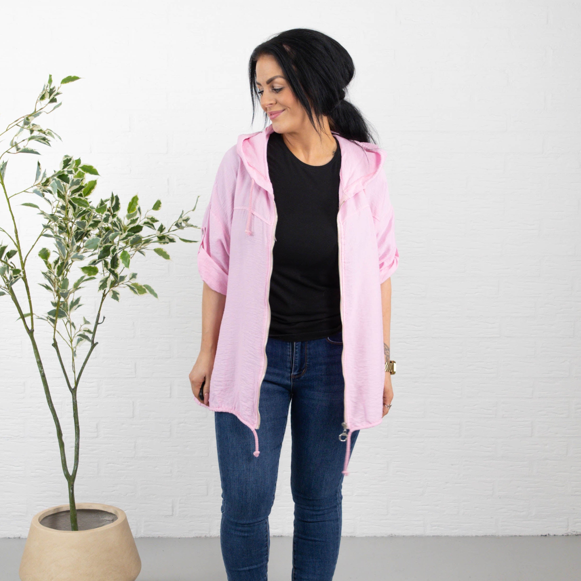 Jenny cardigan, Lyserød