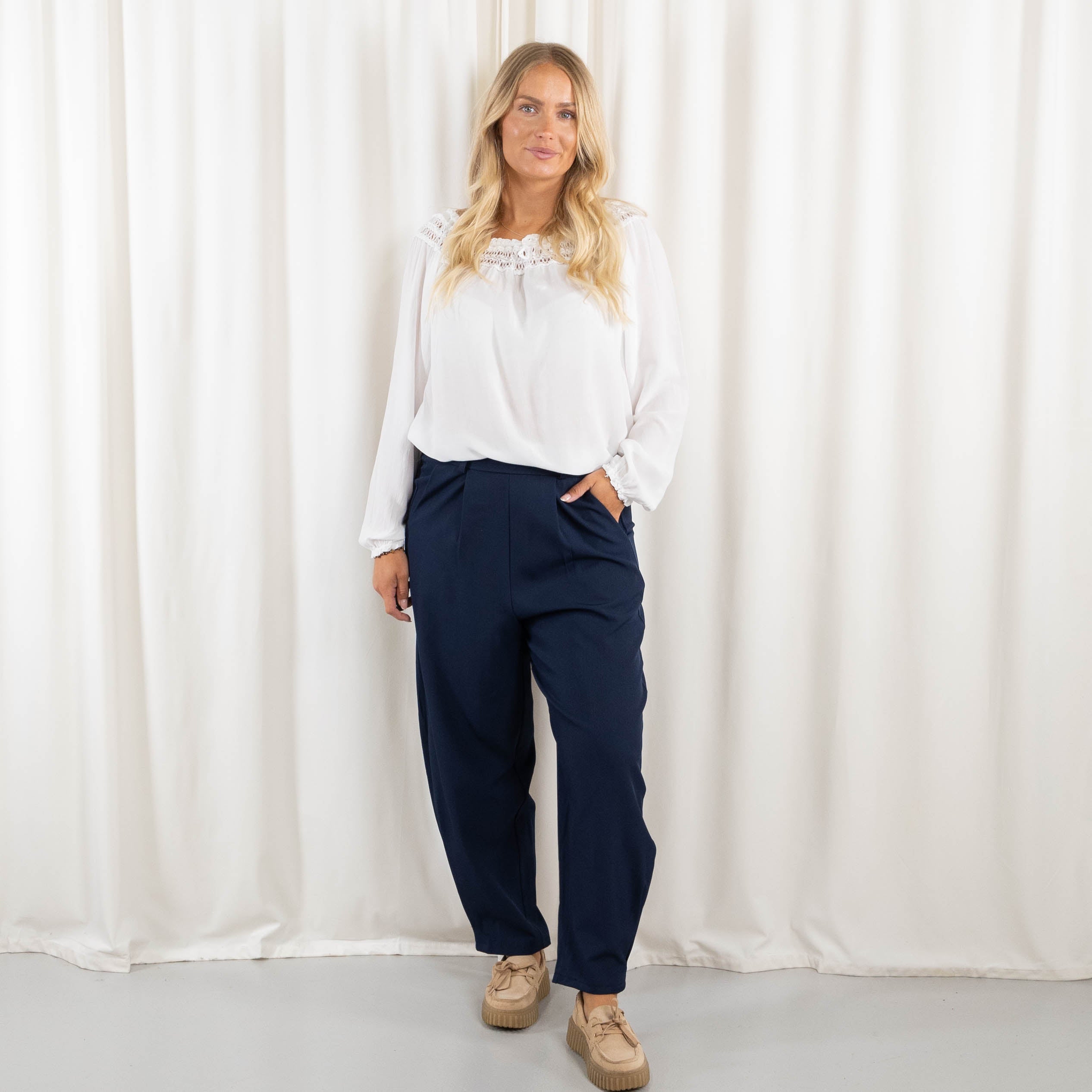 Oasis bukser, Navy