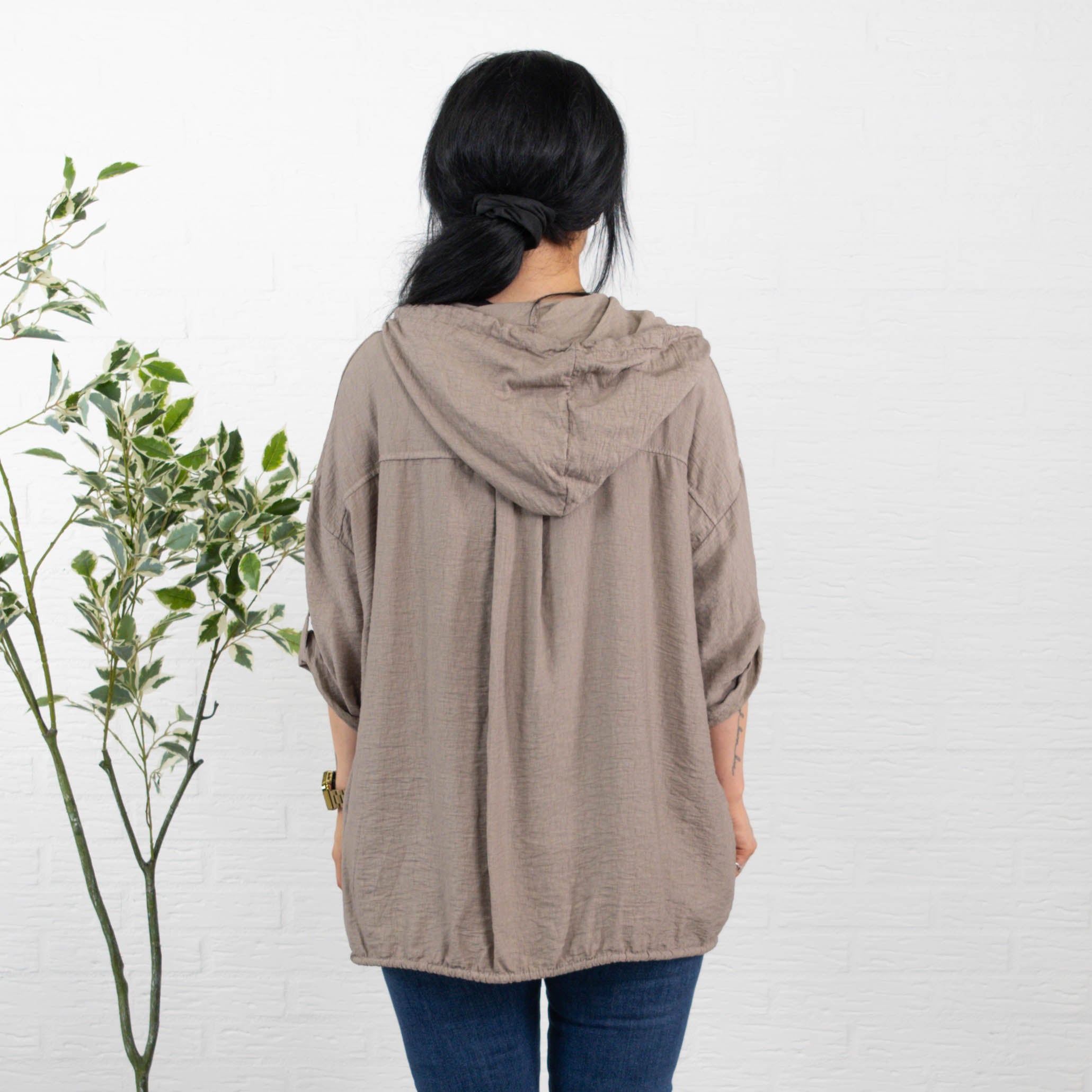 Jenny cardigan, Taupe