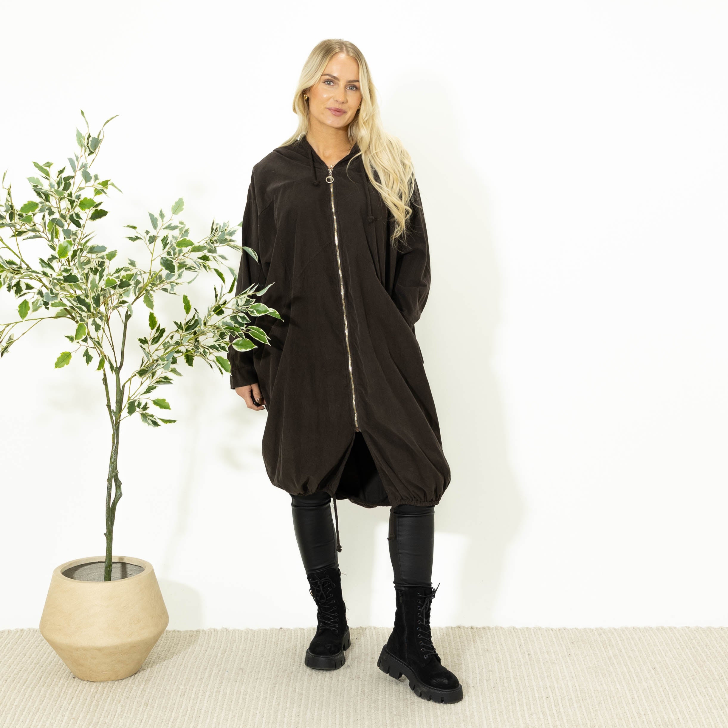 Harriet cardigan/kjole, Choko