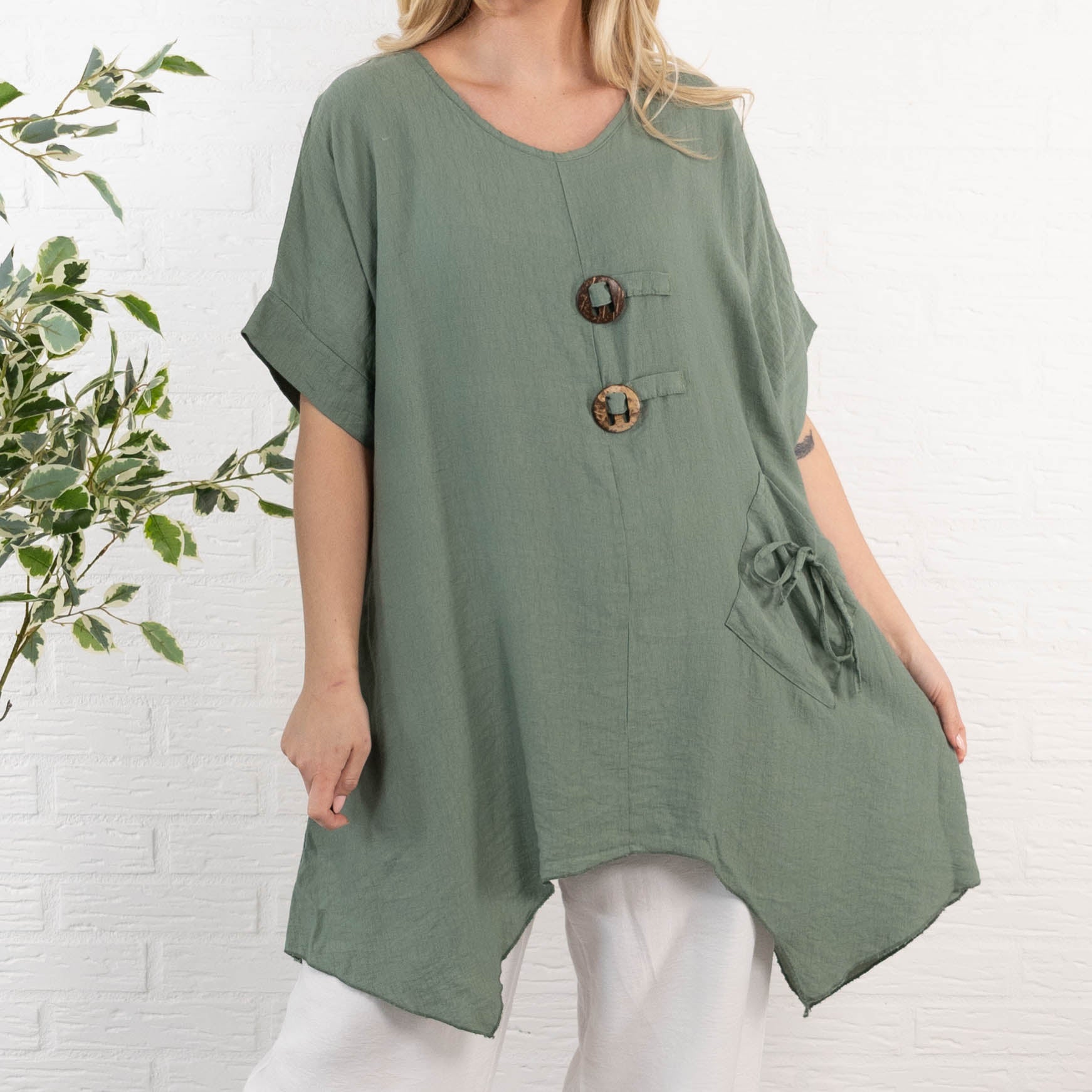Janni tunika, Khaki