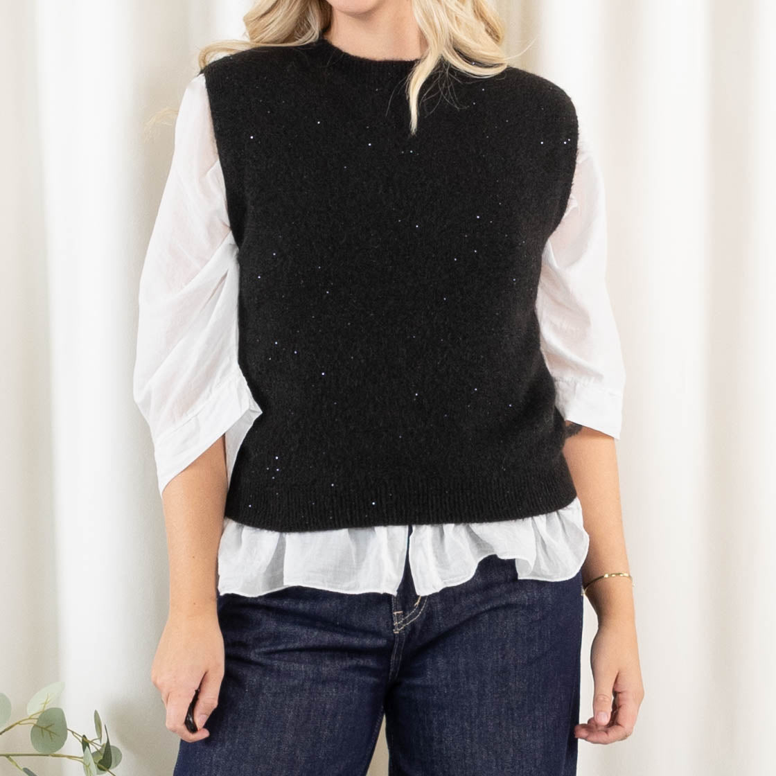 Marie pullover, Sort