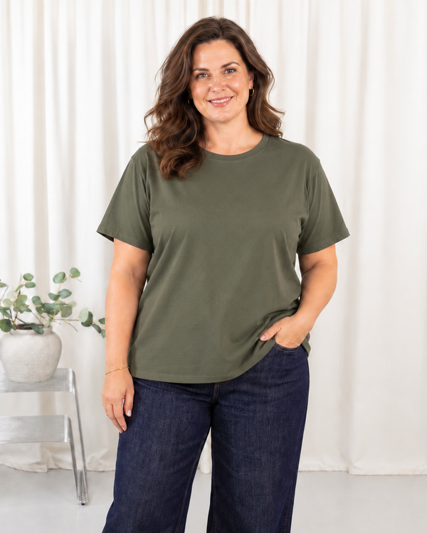 Ronja t-shirt, Khaki