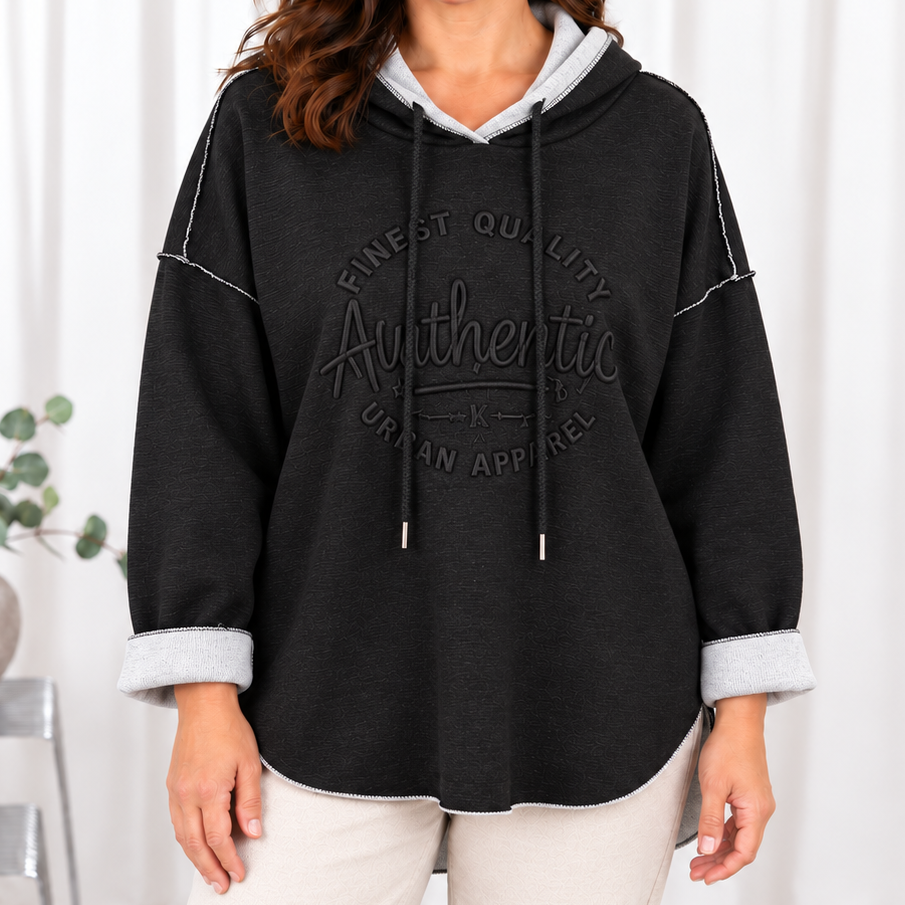 Harper sweatshirt, Sort