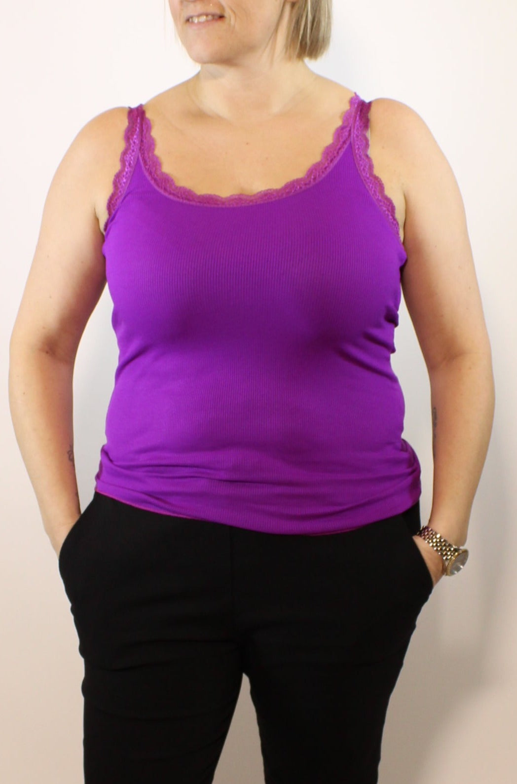 Sandy top Lilla