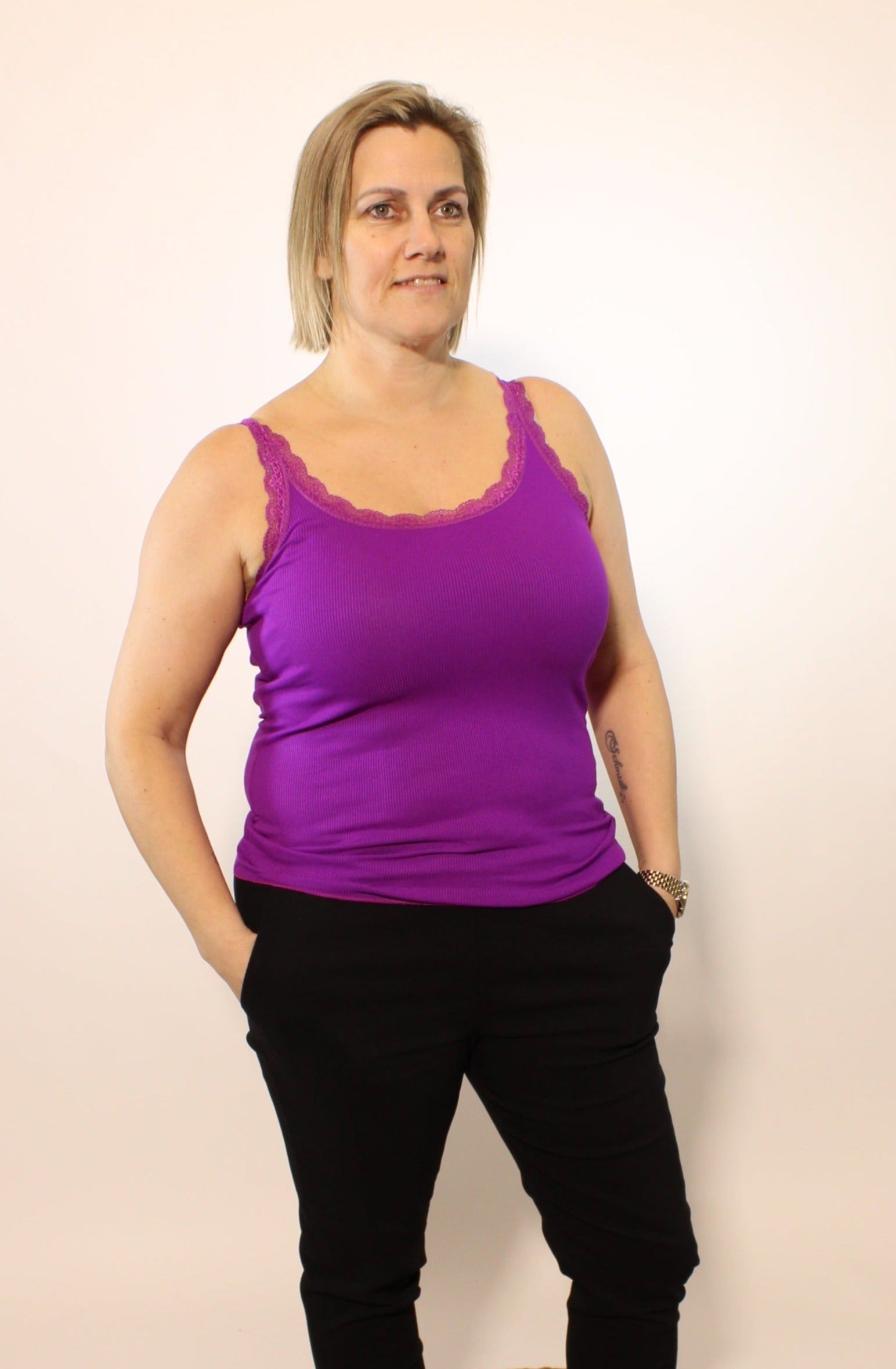 Sandy top Lilla