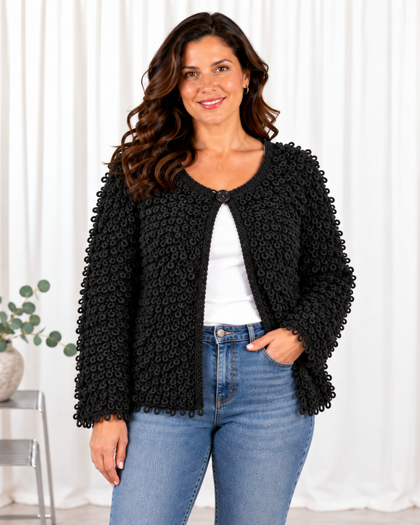 Celina cardigan, Sort