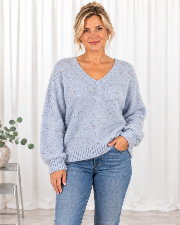 Kimberly strik, Lyseblå