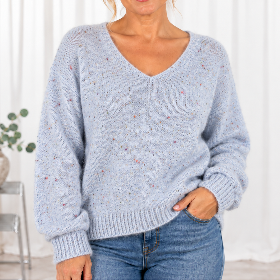 Kimberly strik, Lyseblå