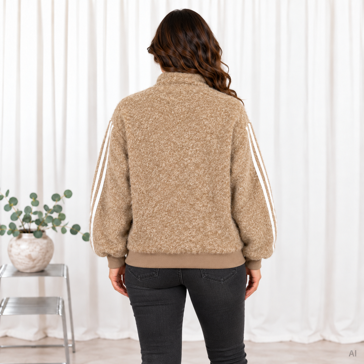 Naja bomber jakke, Taupe